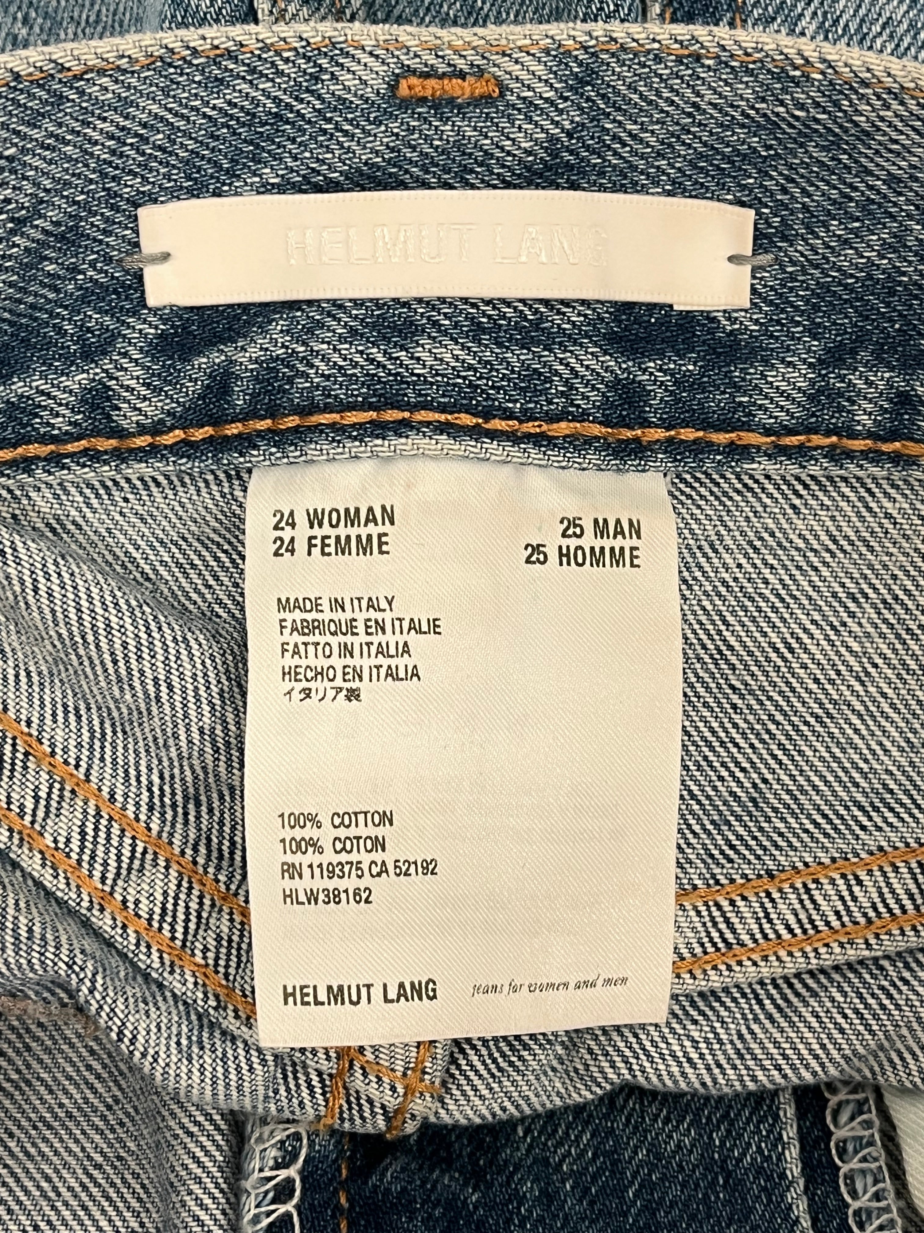 Helmut Lang/Skirt/24/Denim/IDG/Carpenter Skirt view 3