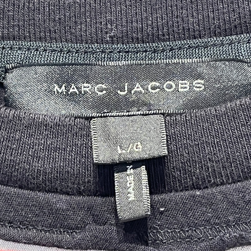 MARC JACOBS/T-Shirt/L/All Over Print/Cotton/MLT/mixed cola pizza menu