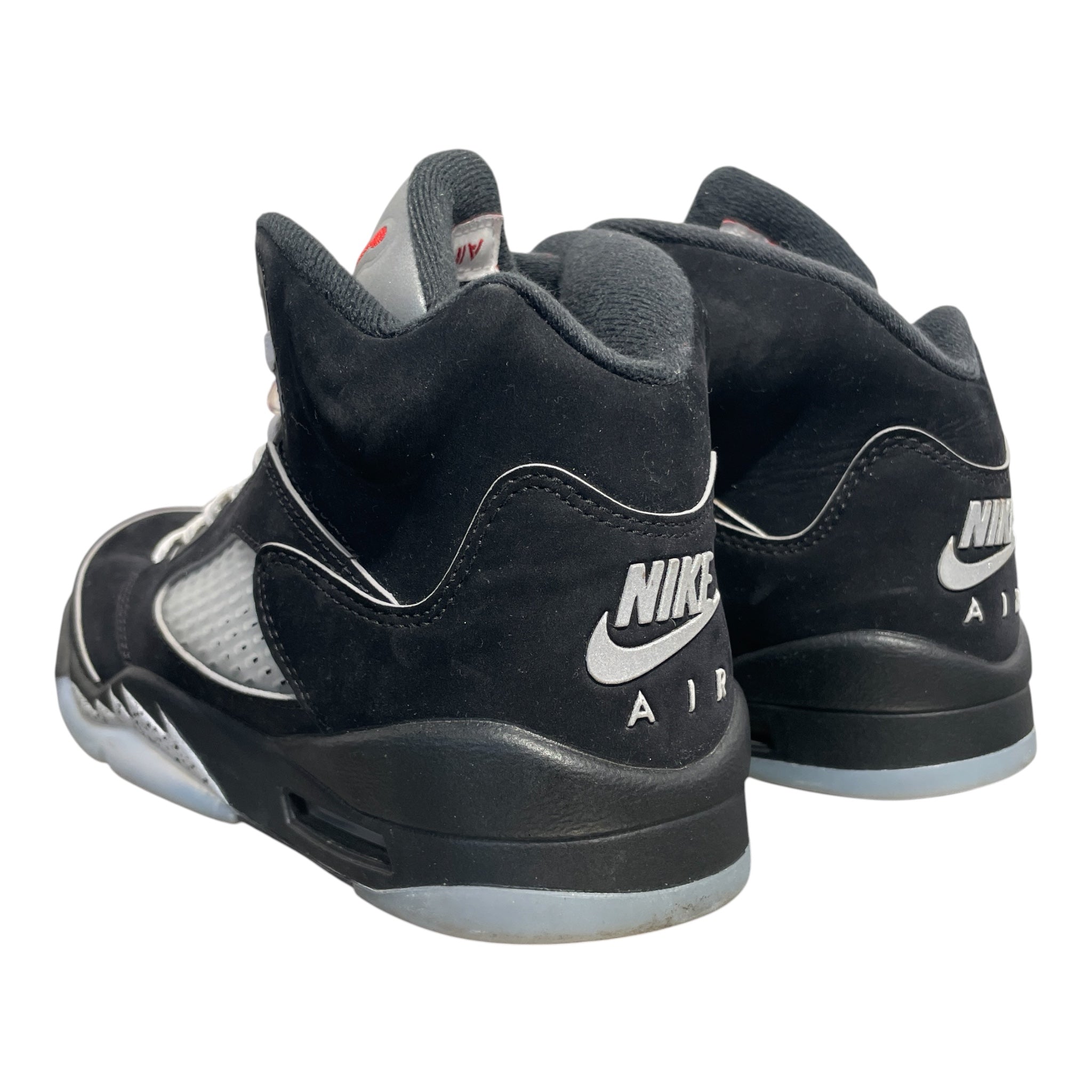 NIKE/Hi-Sneakers/US 6.5/Suede/BLK/jordan 5 blk metallic view 2