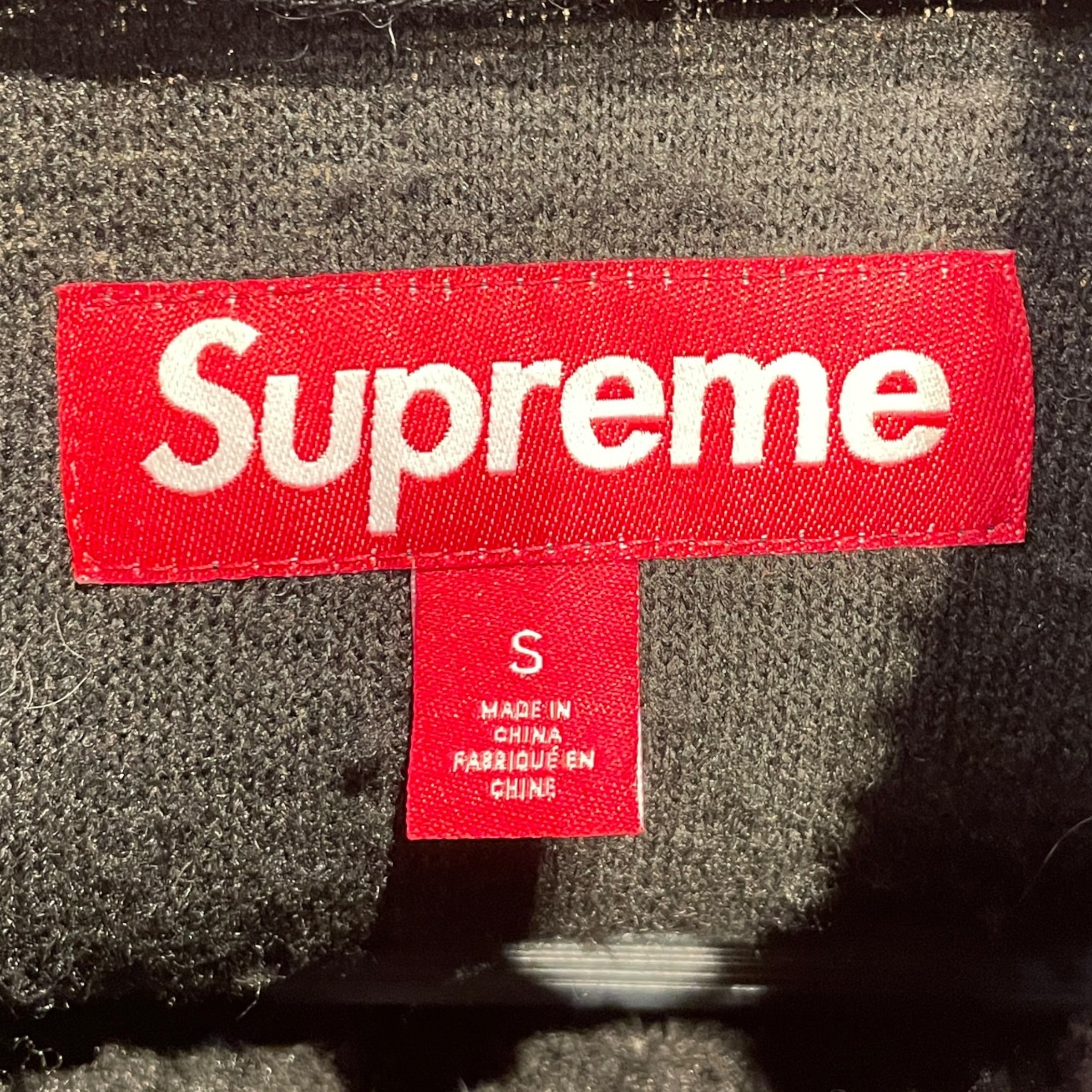 Supreme/Sweatshirt/S/Polyester/BLK/Arc Half Zip Fleece view 3