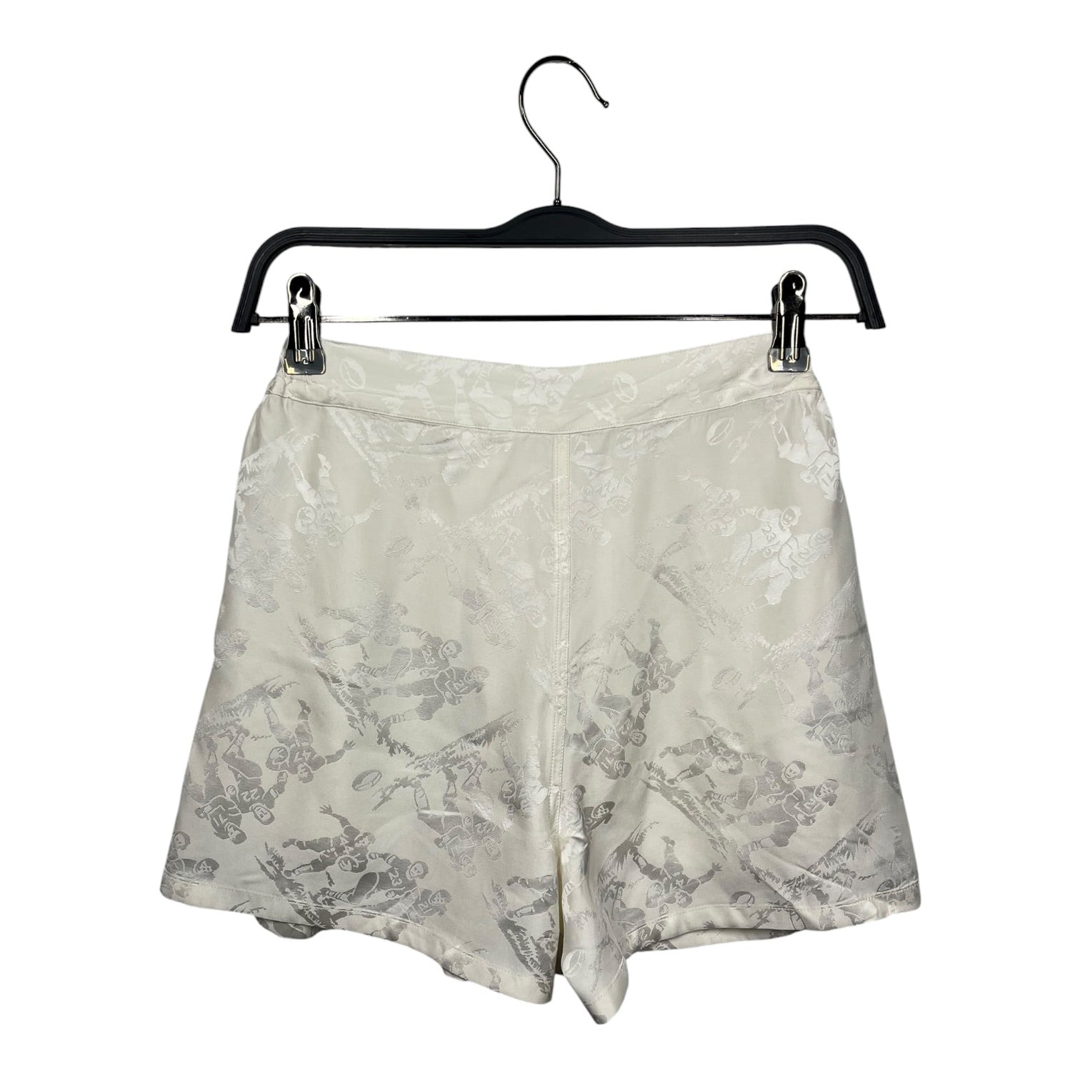 BODE/Shorts/XS/Silk/WHT/FOOTBALL JACQUARD PLAYERS view 2