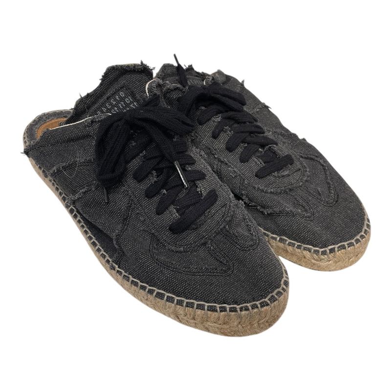 Maison Margiela/Espadrilles/EU 43/Cotton/GRY/U-Tip/REPLICA ESPADRILLES