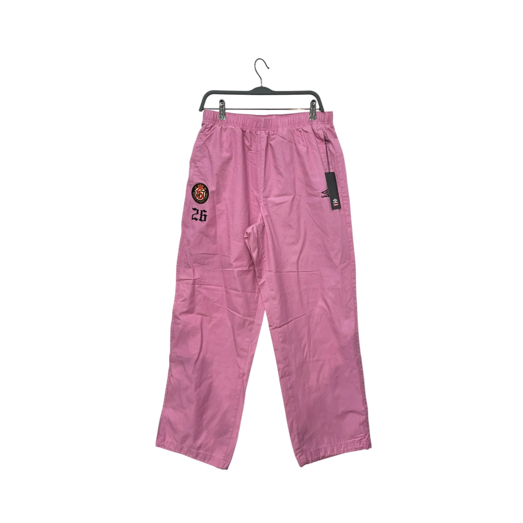 Supreme/Pants/M/Nylon/PNK/Graphic/Ripstop Track Pants view 1