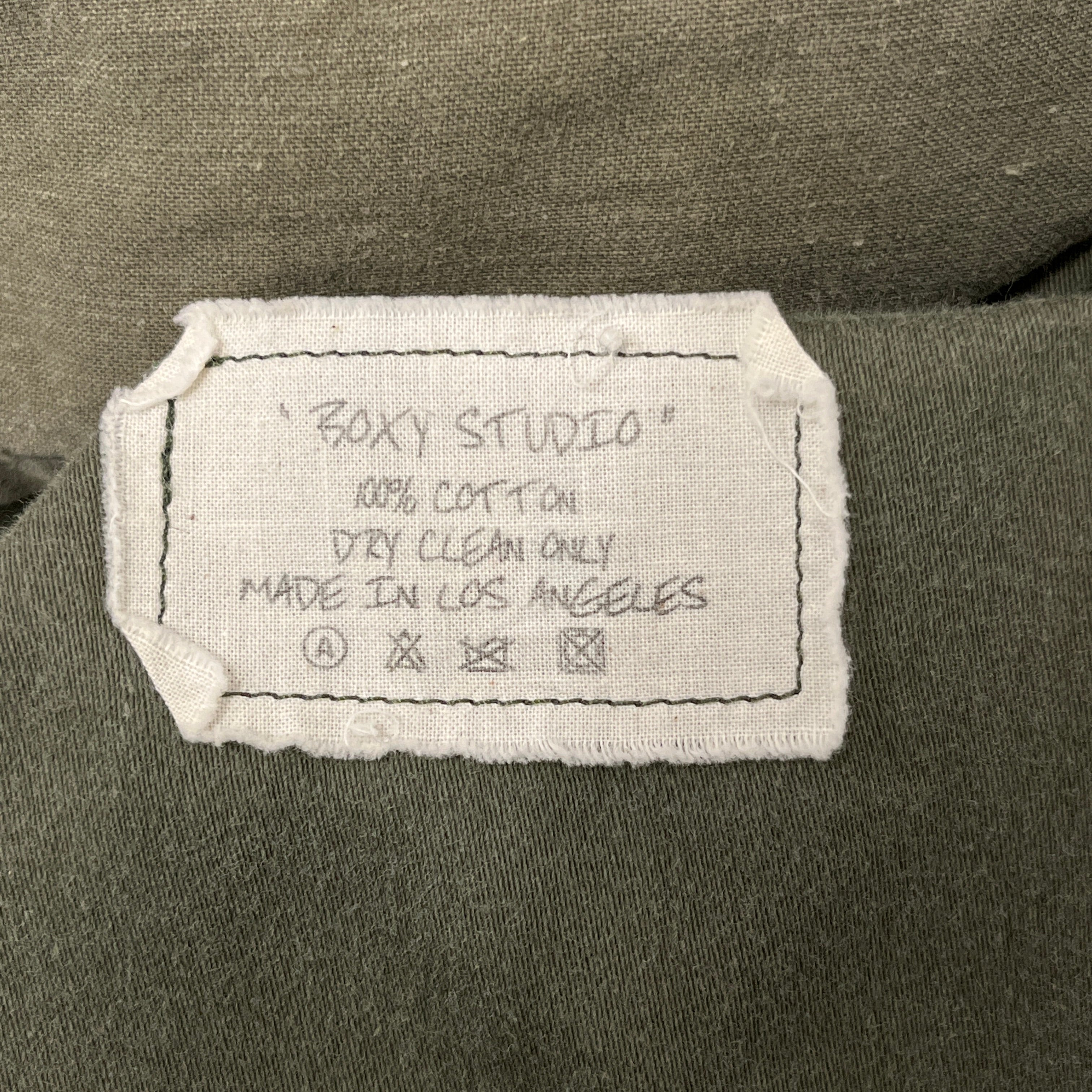 GREG LAUREN/LS Shirt/5/Cotton/KHK/Ripped Button Up Jacket view 4