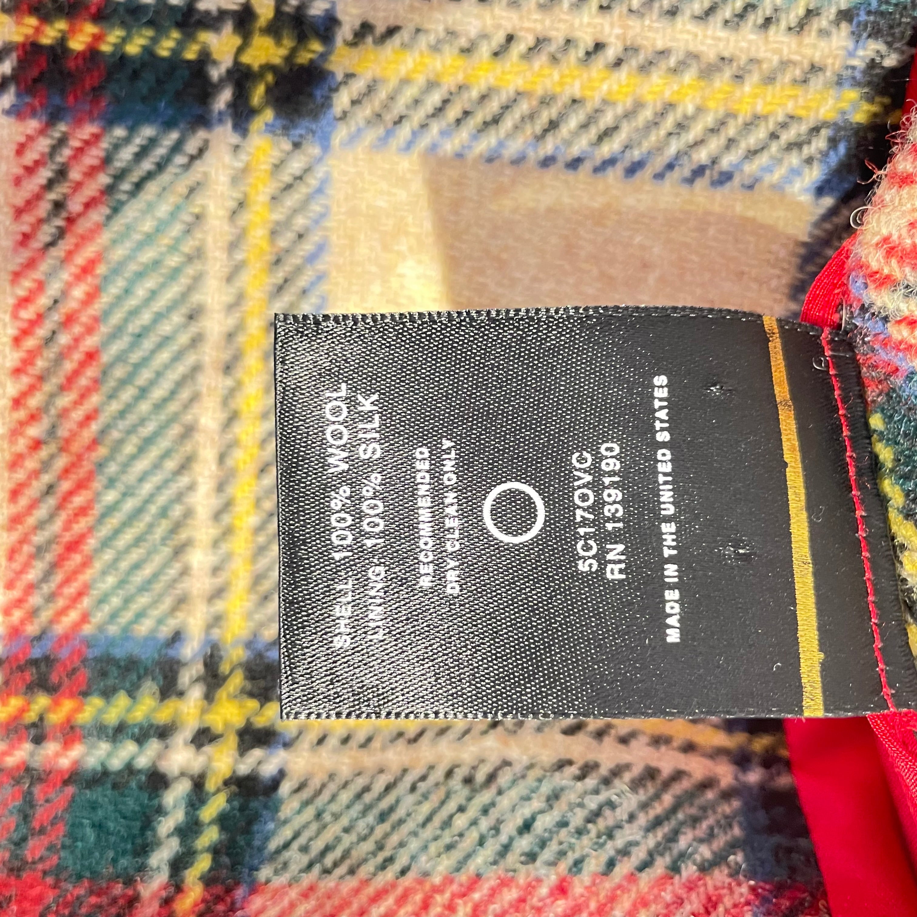 FEAR OF GOD/Trench Coat/XL/Cotton/MLT/Plaid/Plaid Wool Overcoat view 4