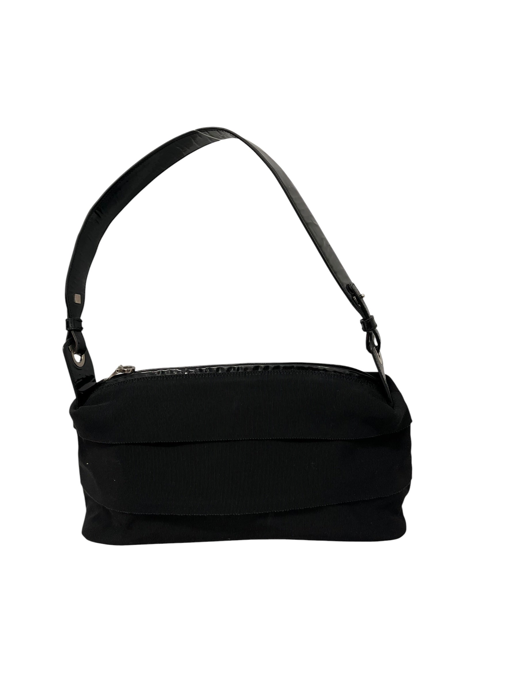 Salvatore Ferragamo/Hand Bag/Polyester/BLK/LAYERED SHOULER BAG view 1