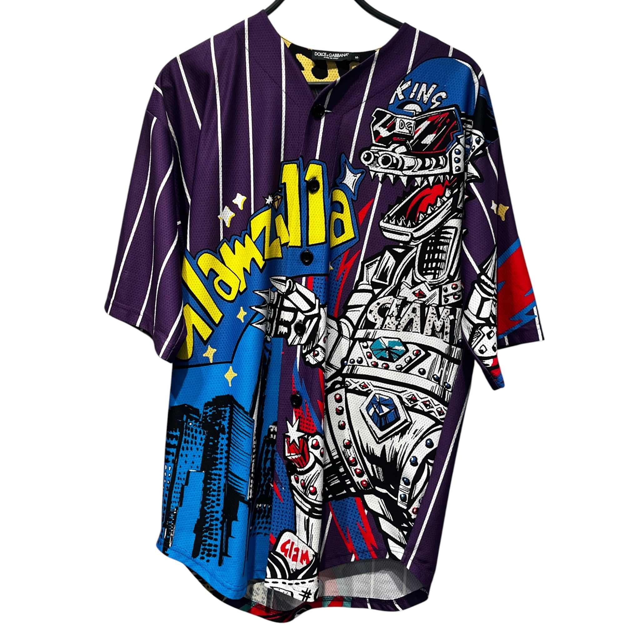 DOLCE&GABBANA/SS Shirt/L/Cotton/MLT/All Over Print/ view 1