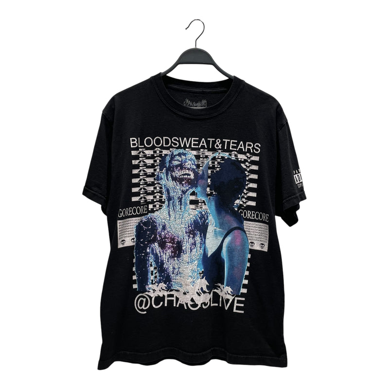 Ken Carson/T-Shirt/L/Cotton/BLK/Blood Sweat Tears