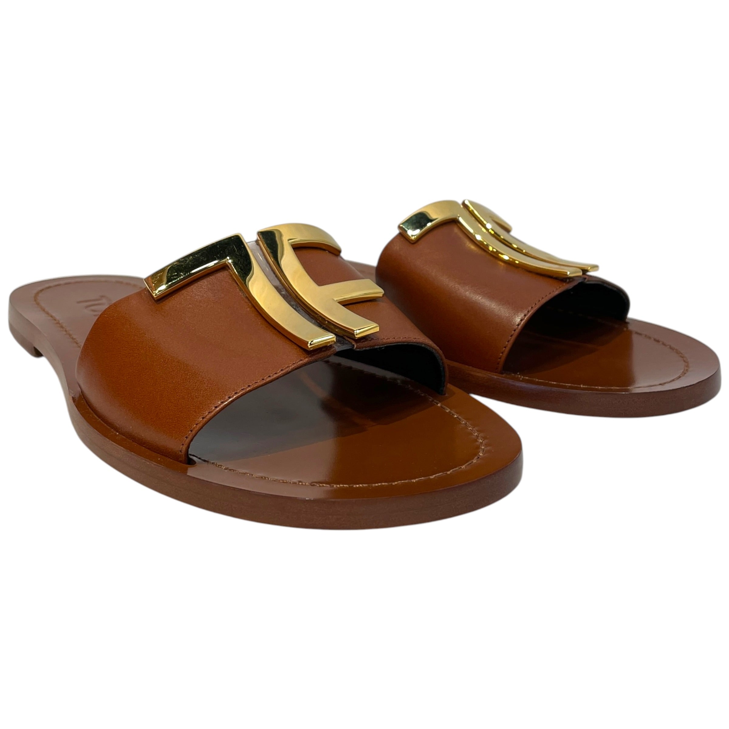 TOM FORD/Sandals/EU 39/Leather/BRW/Whitney view 1