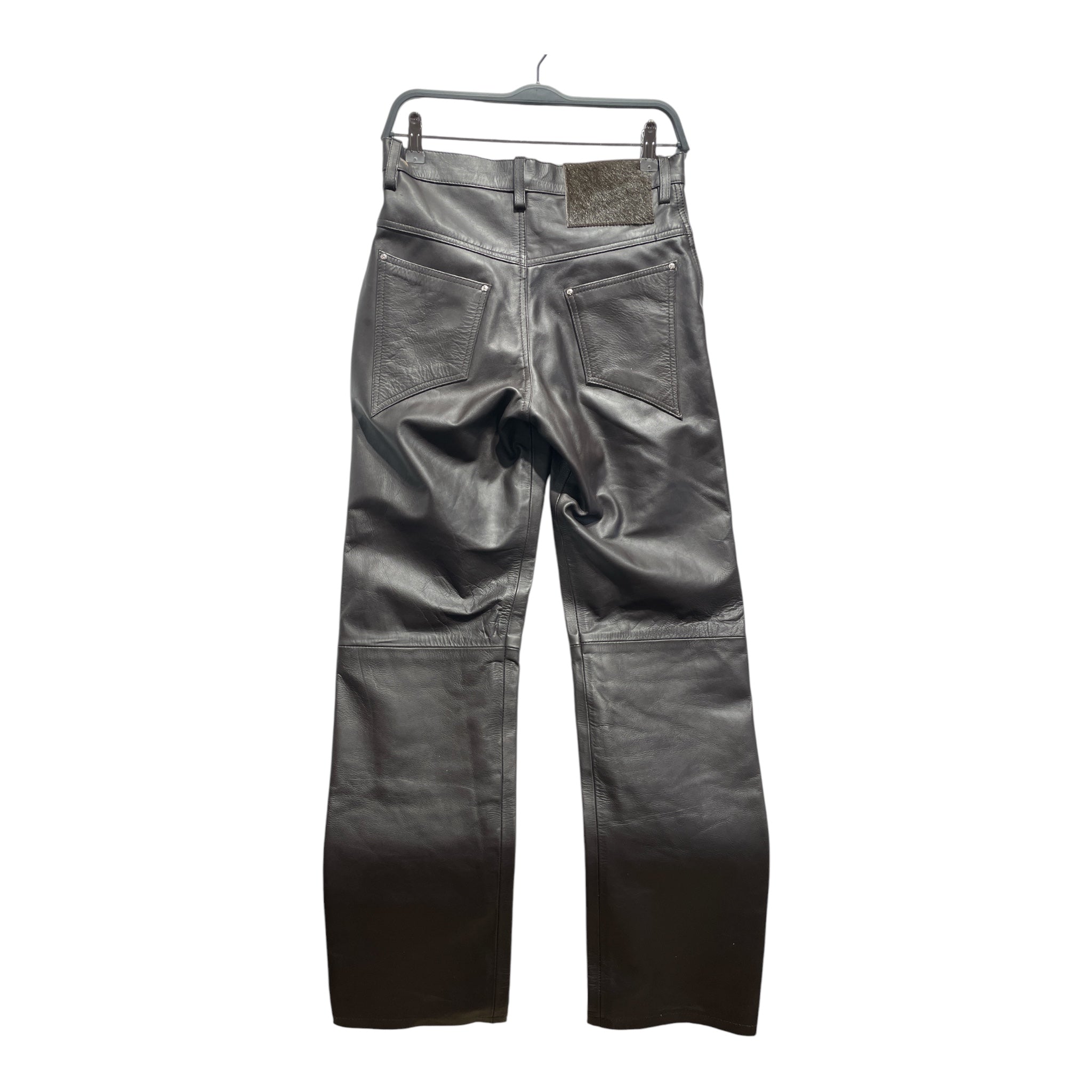 Misere Moderne /Pants/30/Leather/BRW/double knee hair view 2