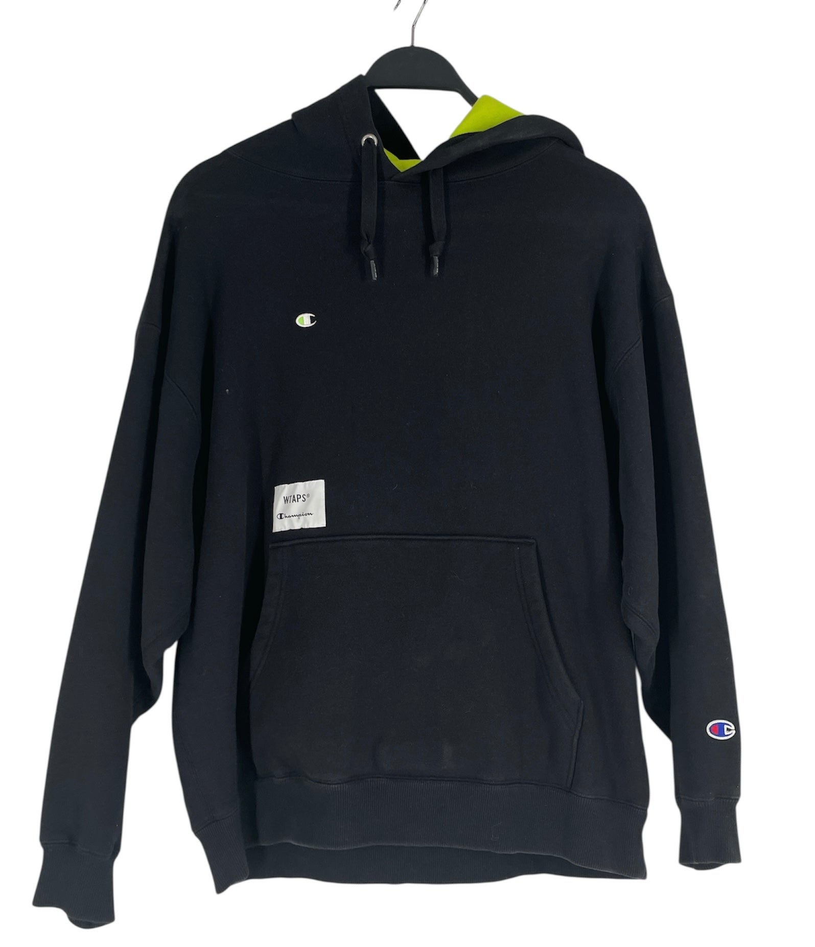 w)taps/Hoodie/L/Black/Cotton/c8-x107 view 1