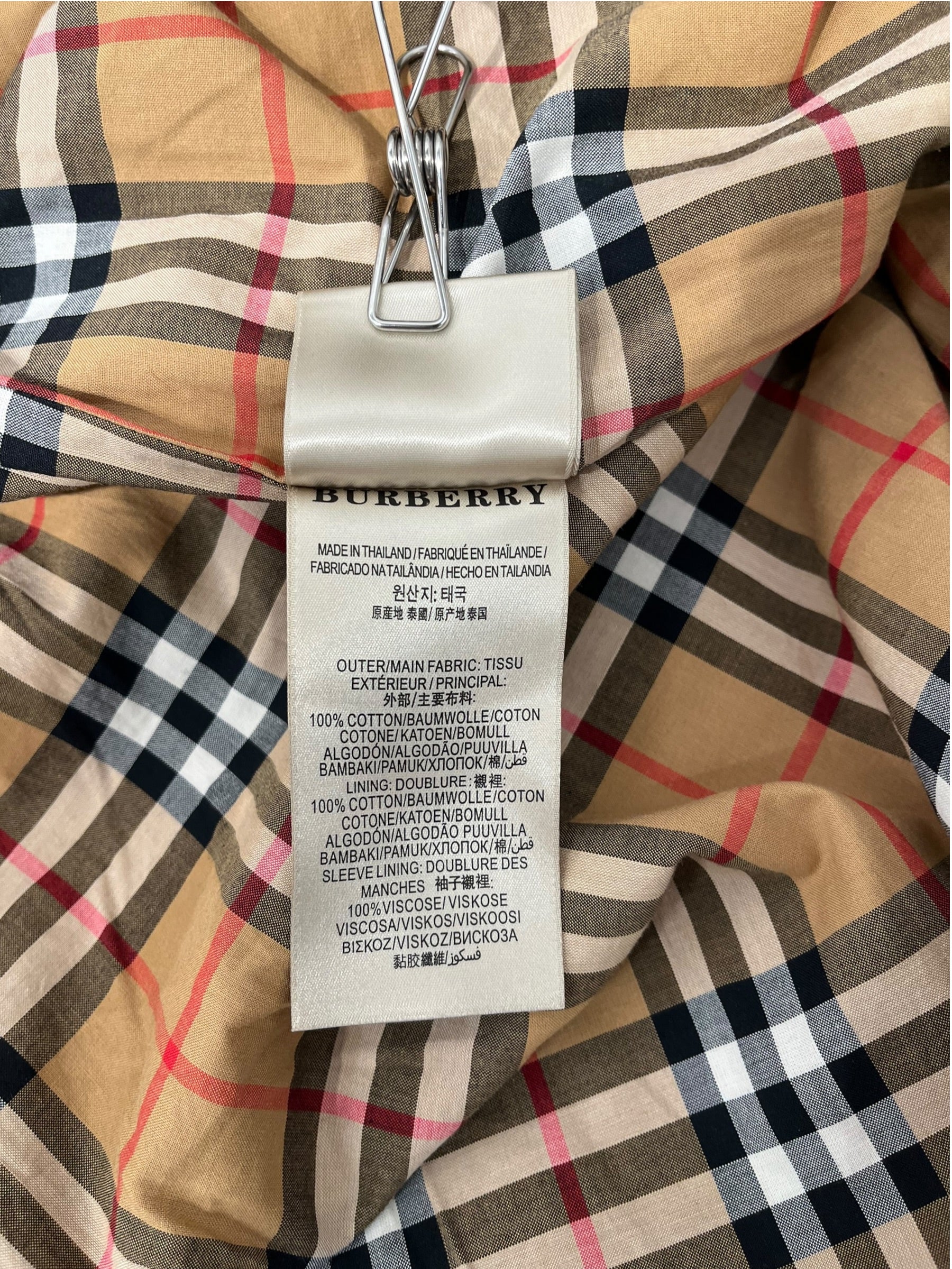 BURBERRY/Trench Coat/8/Cotton/GRN/THE WESTMINSTER LONG view 7