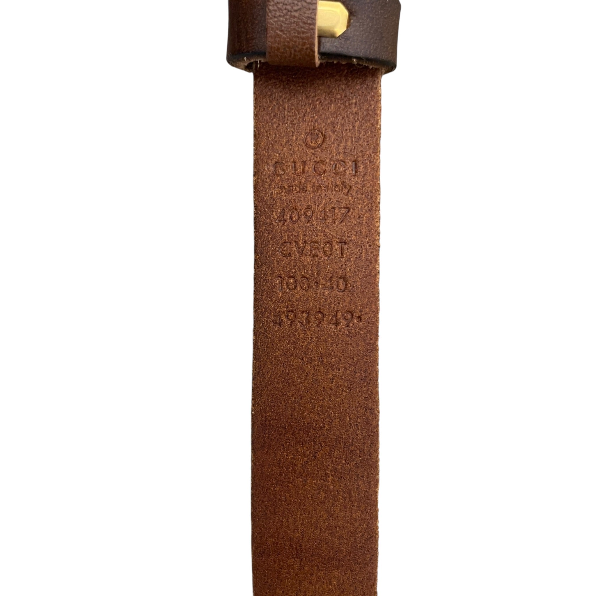 GUCCI/Belt/Leather/CML/L's/mini gg view 3