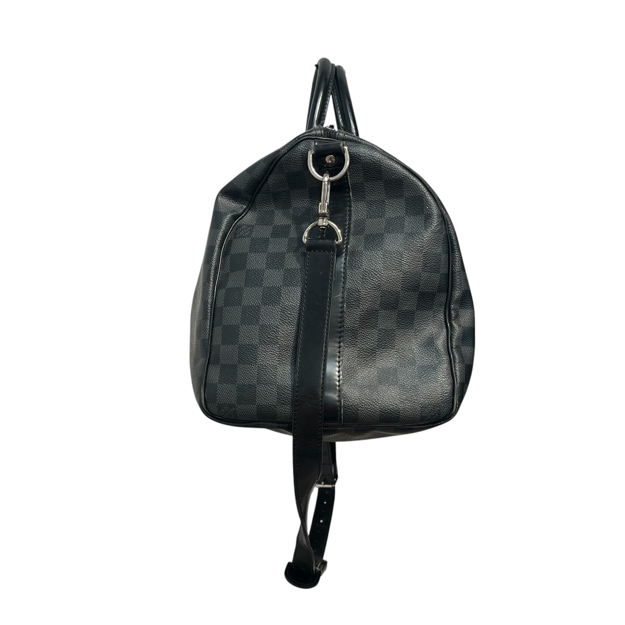 LOUIS VUITTON/Luggage/Monogram/GRY/Damier Graphite Keepall Bandou view 4