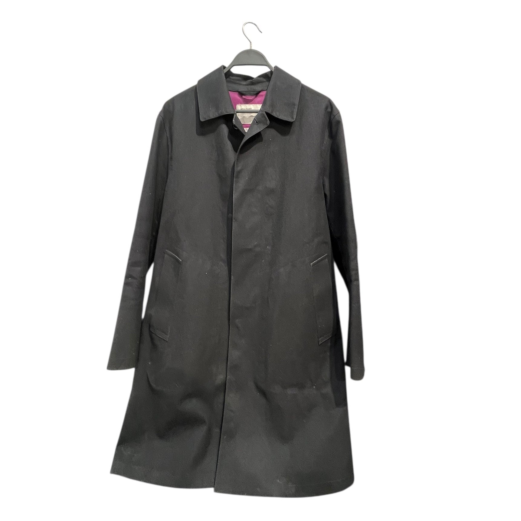 MACKINTOSH LONDON/Peacoat/M/NVY/HANDMADE TAPE SEAM TRENCH view 1