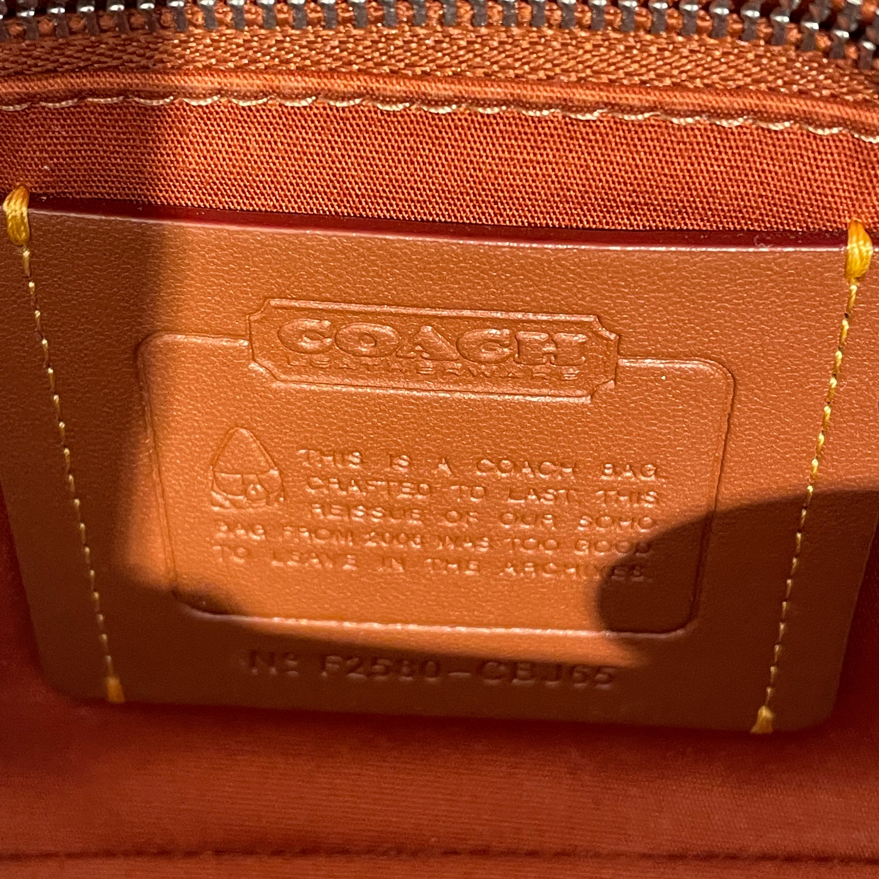 COACH/Bag/Monogram/Leather/BRW/soho 25 in crystal view 5
