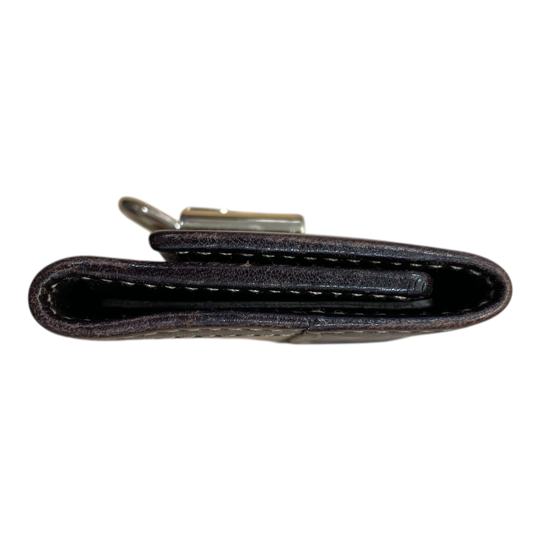 GUCCI/Wallet/Monogram/Leather/BEG/GUCCI-Bowtie-Wallet-Monogram view 3