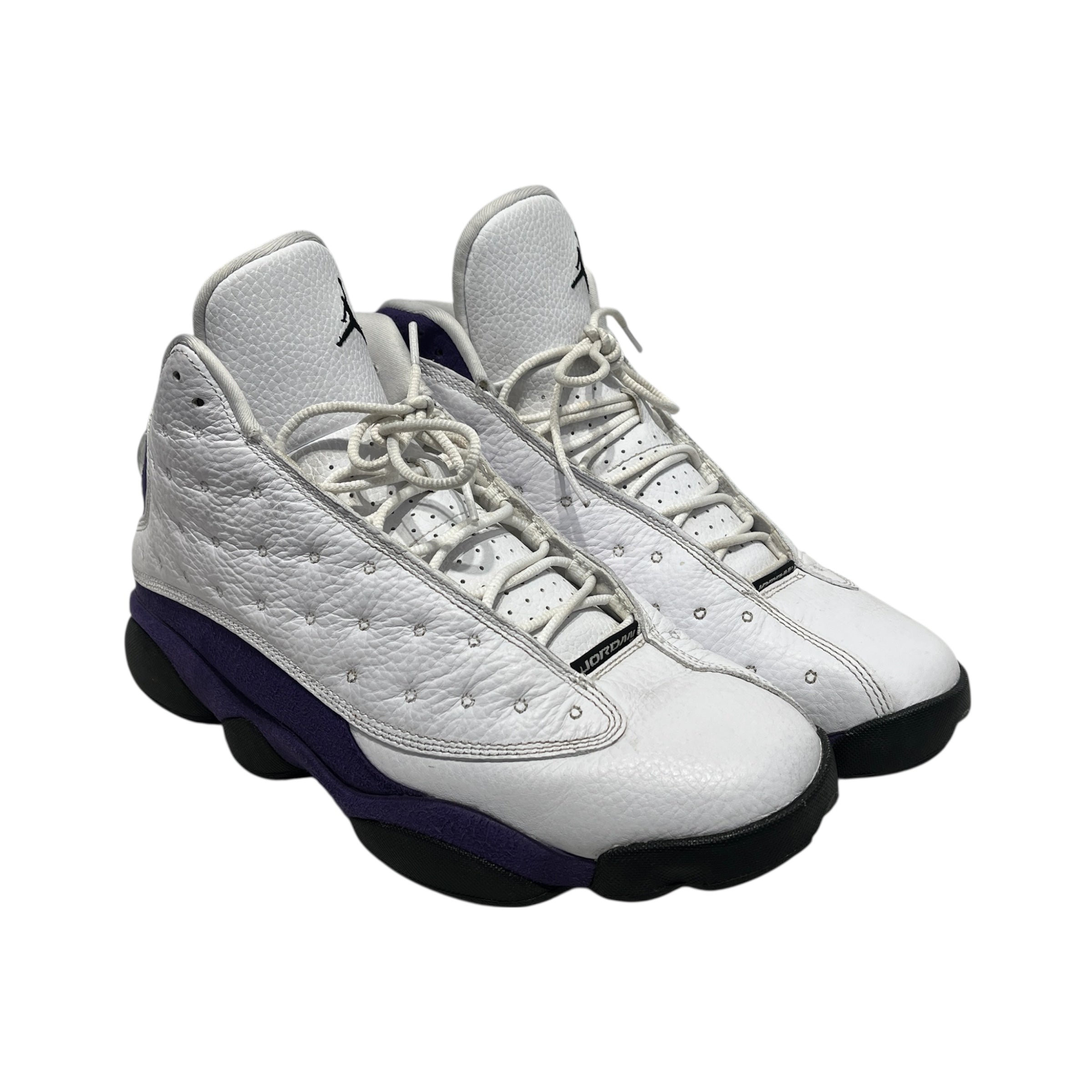 NIKE/Hi-Sneakers/US 11/Leather/PPL/JORDAN 13 LAKERS view 1