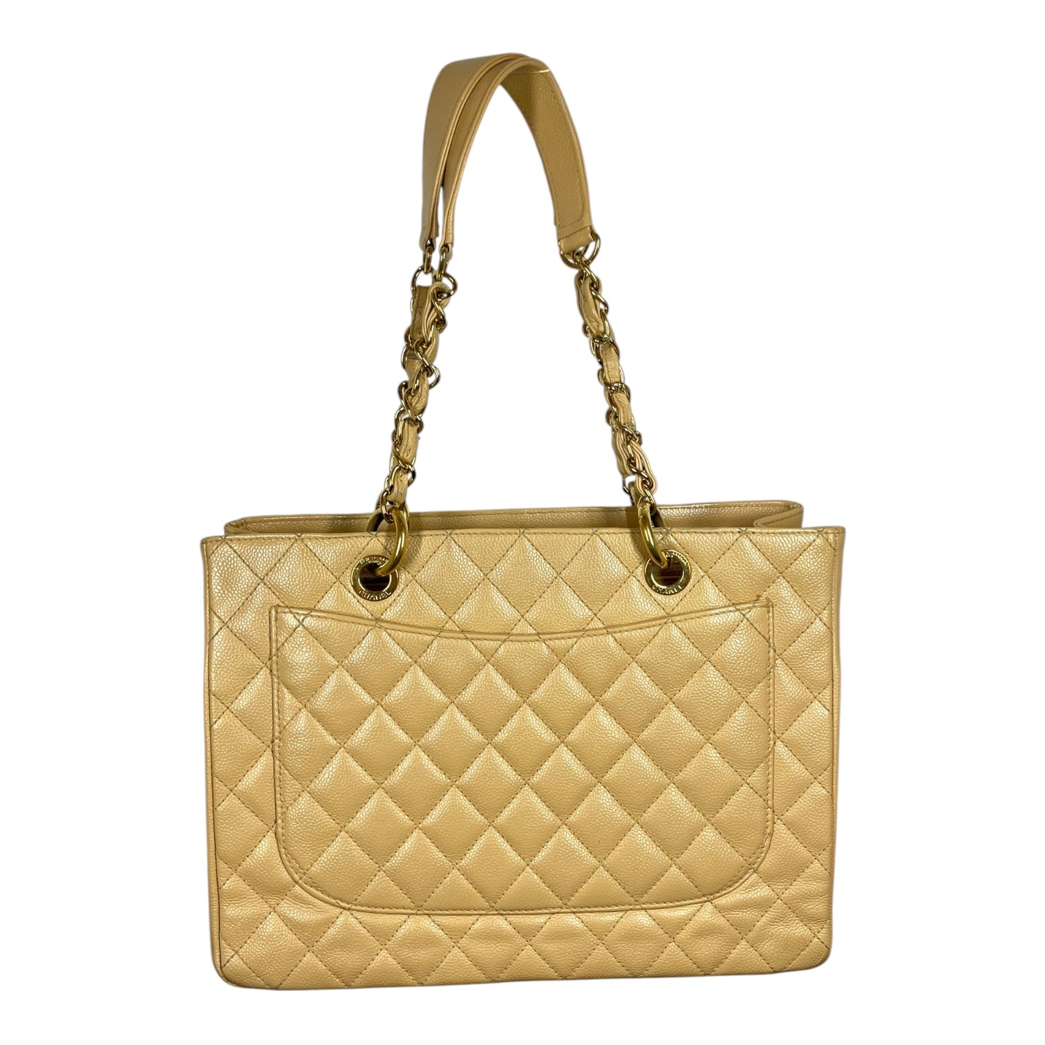 CHANEL/Bag/Leather/CRM/CC GRAND SHOPPING TOTE view 2