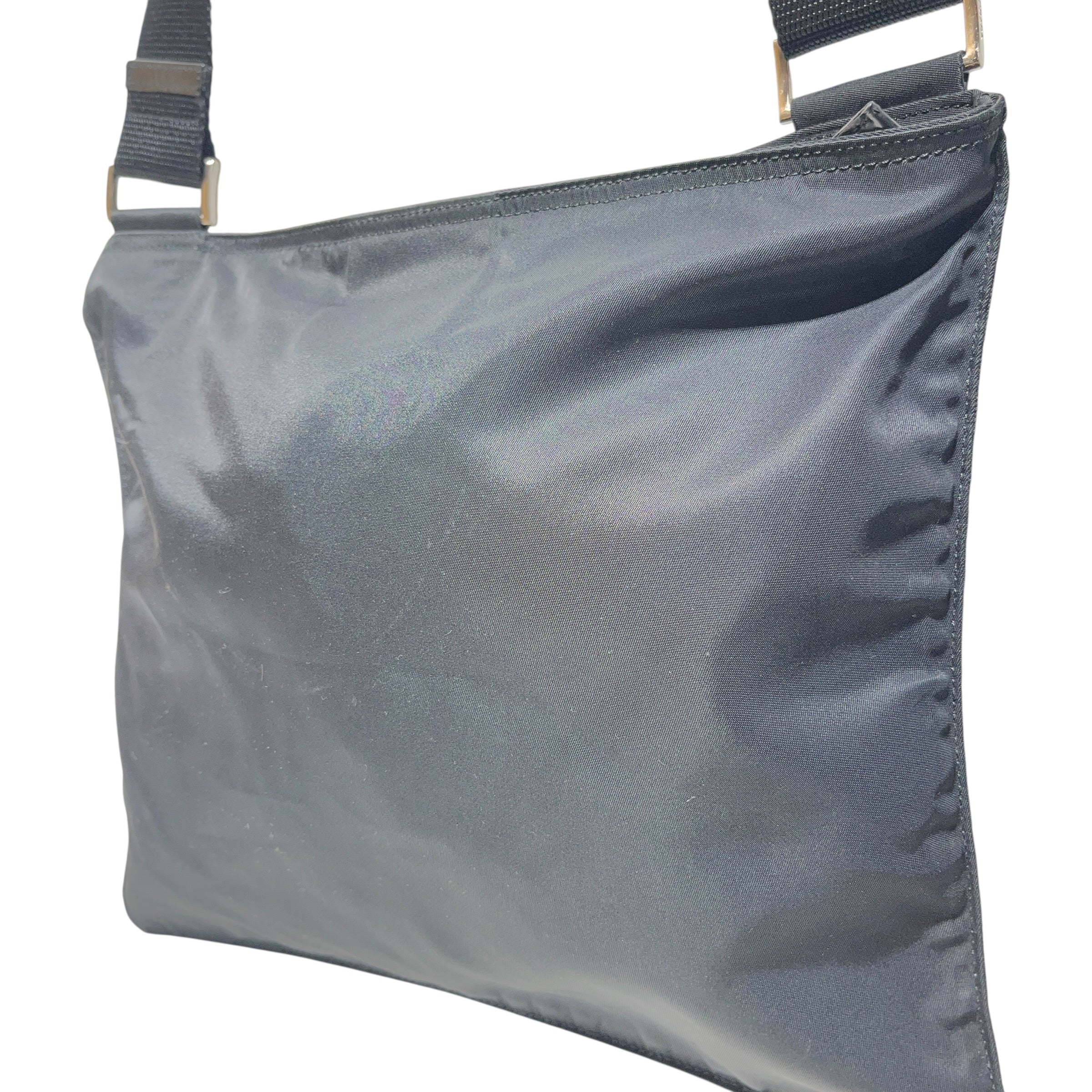 PRADA/Cross Body Bag/Nylon/BLK/TESSUTO CROSSBODY view 4