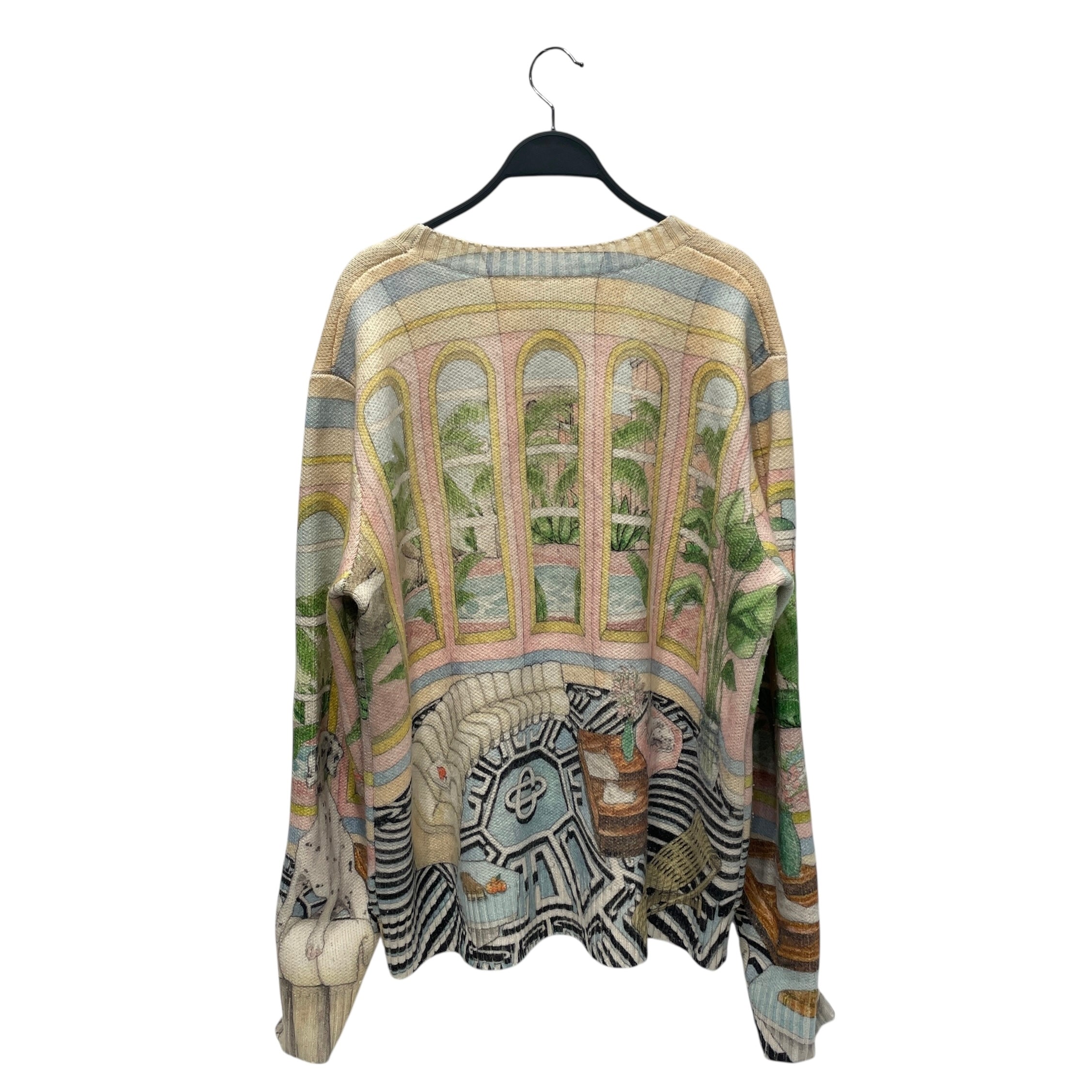 CASABLANCA/Sweater/XL/All Over Print/Cotton/MLT/'Dream House' Jumper Sweater view 2