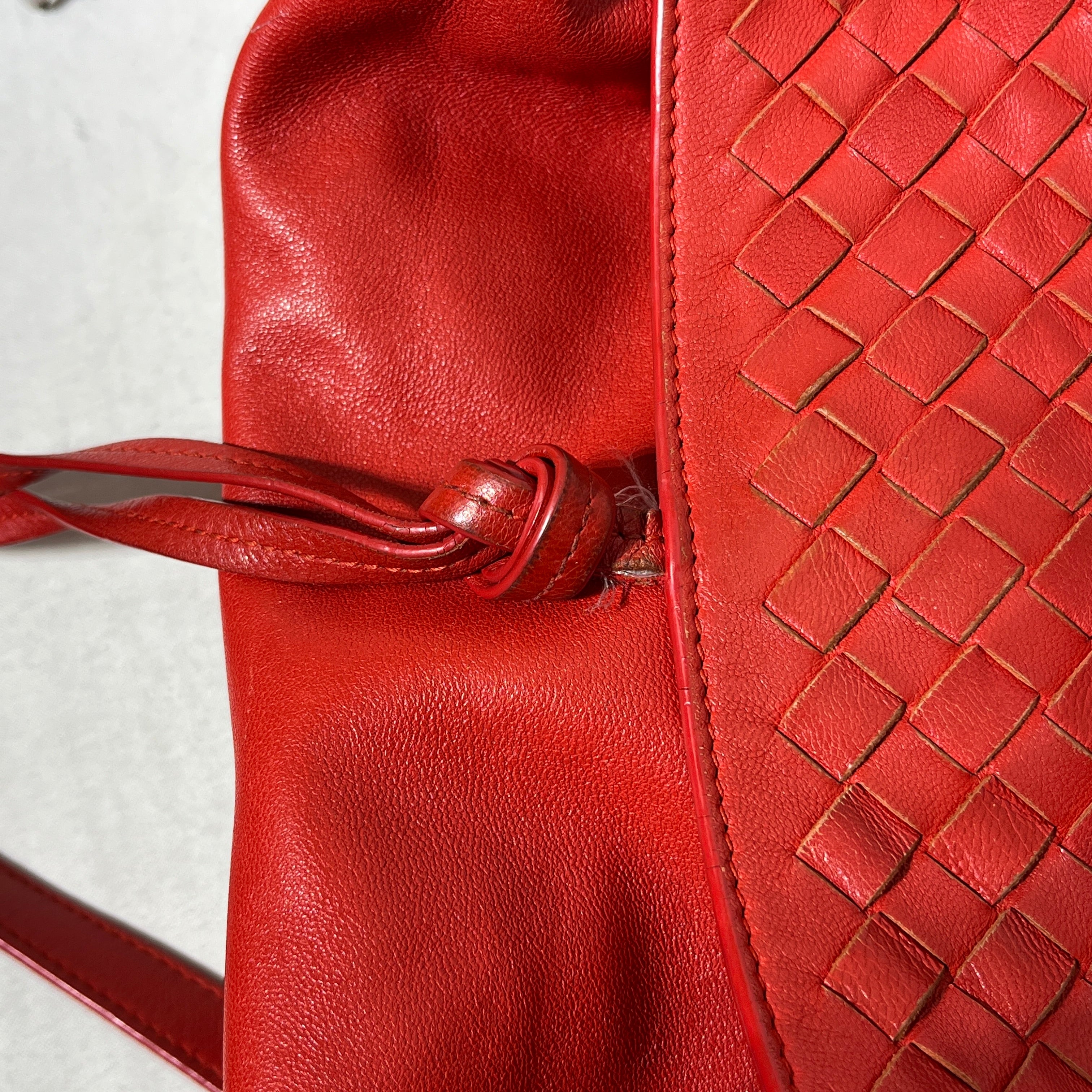 BOTTEGA VENETA/Cross Body Bag/Leather/GRN/ view 6