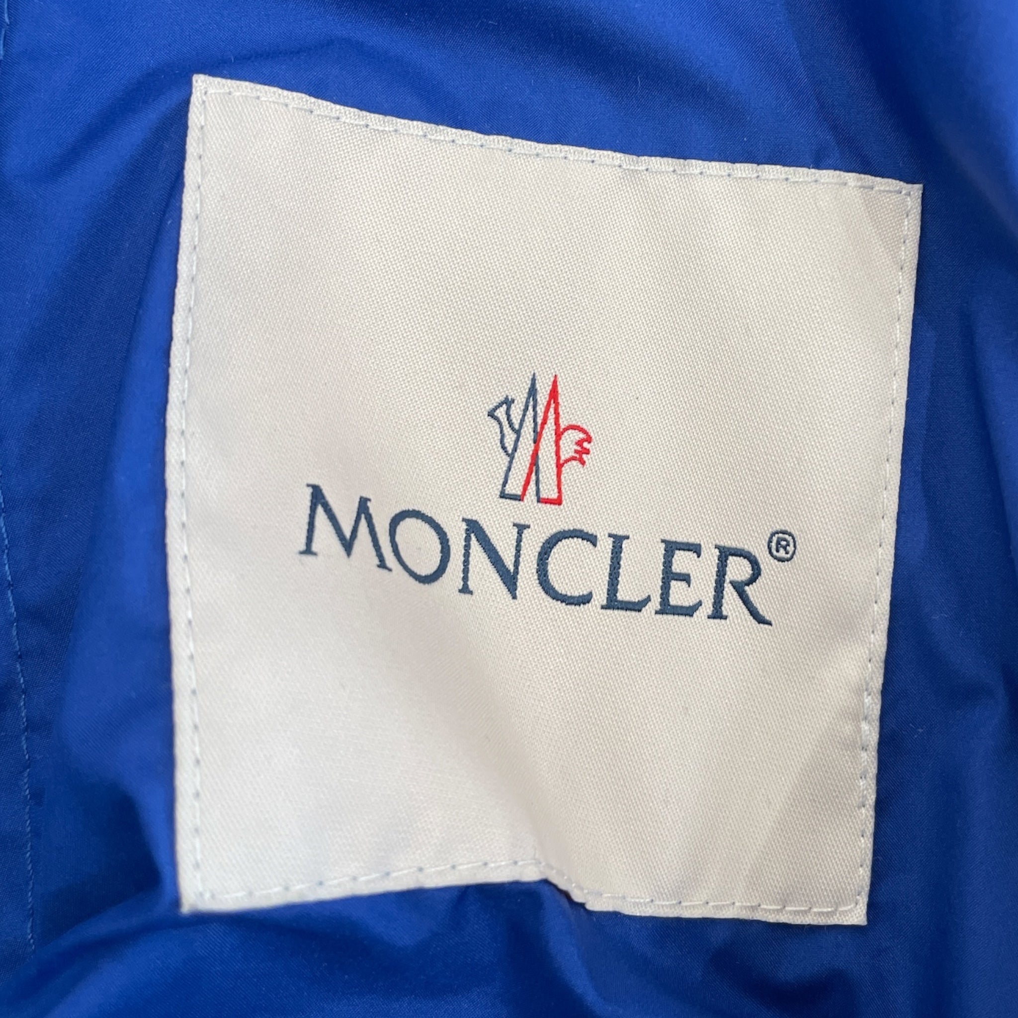 MONCLER/Windbreaker/3/Nylon/BLU/Ruinette Gibbotto view 3