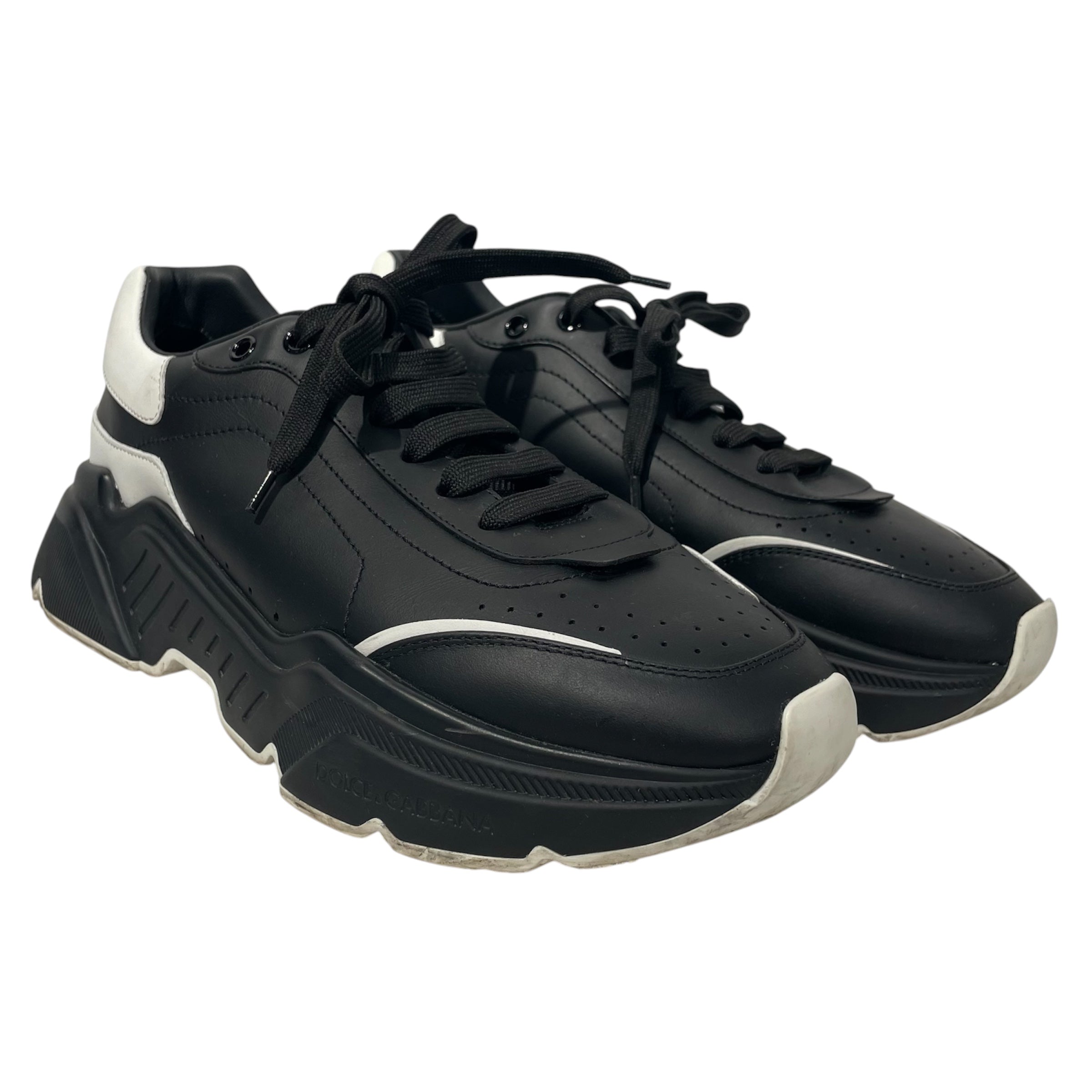 DOLCE&GABBANA/Low-Sneakers/US 9/Cotton/BLK/ view 1