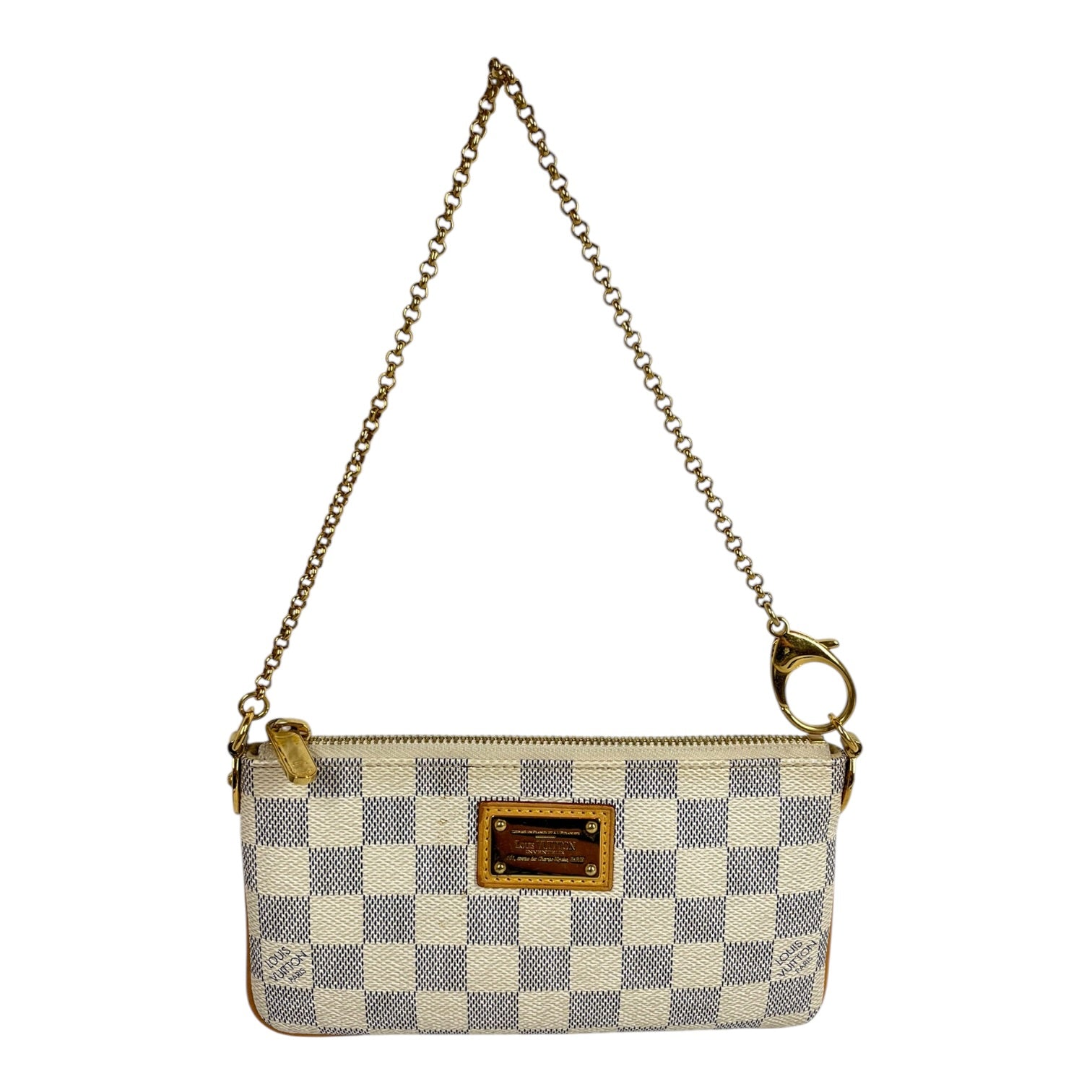 LOUIS VUITTON/Hand Bag/Leather/CRM/milla handbag view 1