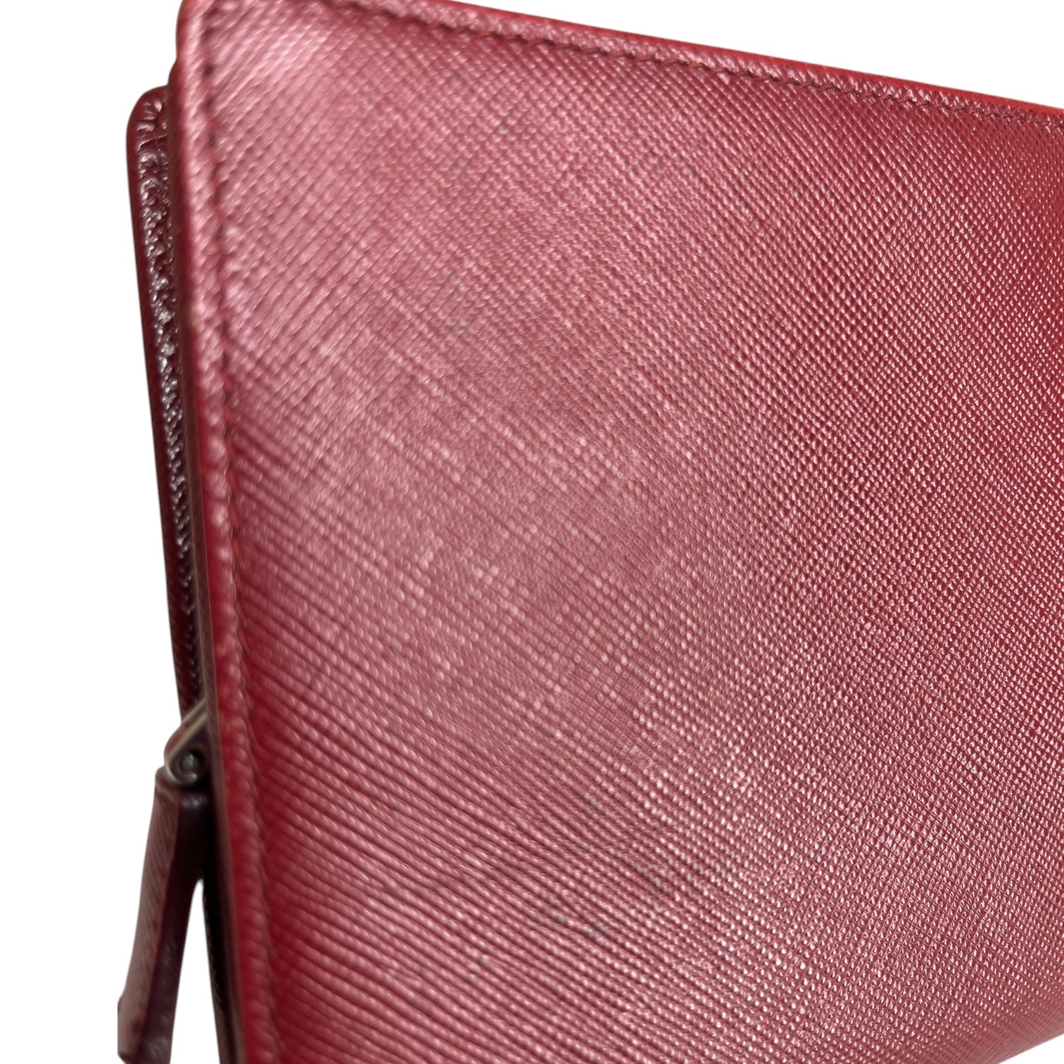 PRADA/Long Wallet/RED/Saffiano view 5