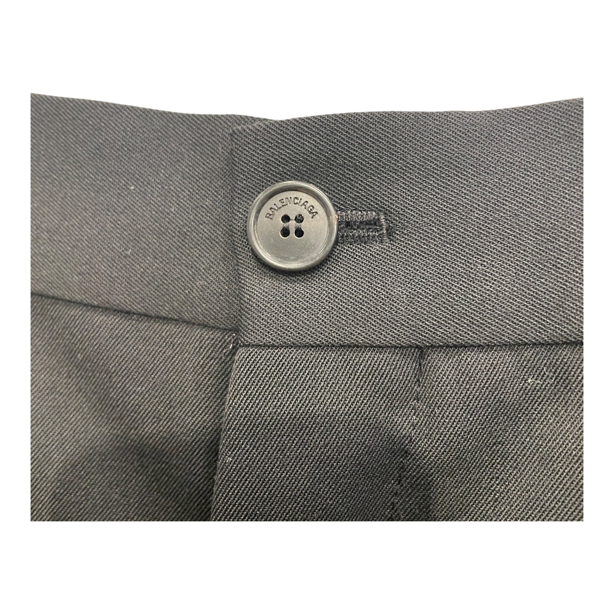 BALENCIAGA/Slacks/44/Polyester/BLK/ view 5