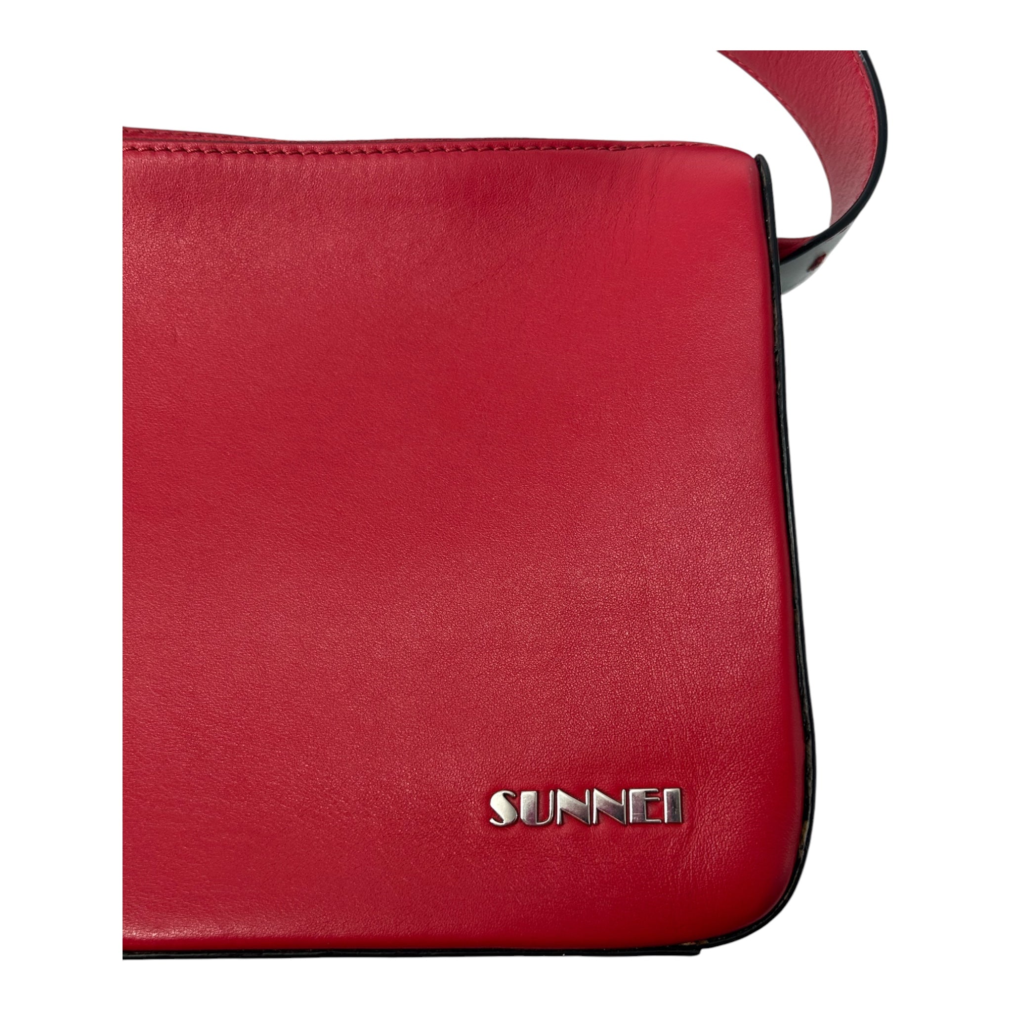 SUNNEI/Hand Bag/Leather/MLT/RED/BLU view 6