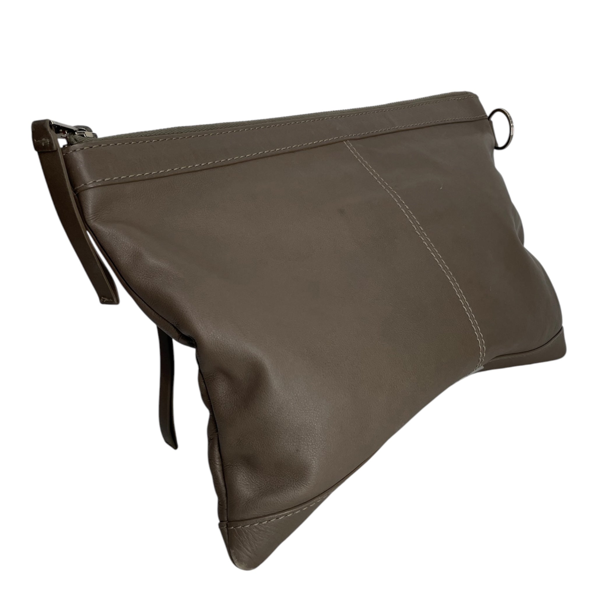 BALENCIAGA/Clutch Bag/Leather/GRY/CLASSIC CITY CLUTCH view 2