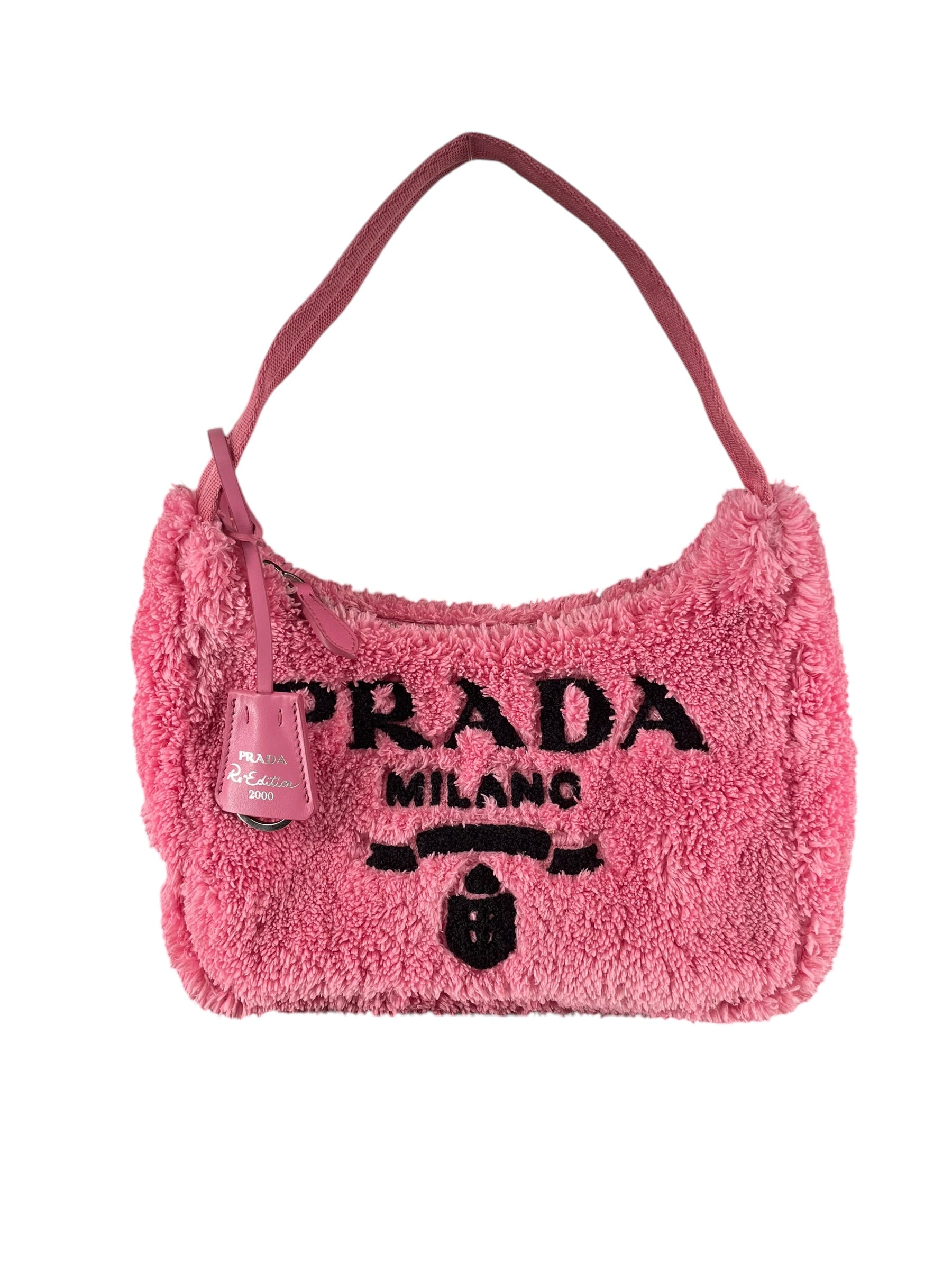 PRADA/Bag/PNK/270 Fuzzy Prada Milano view 1