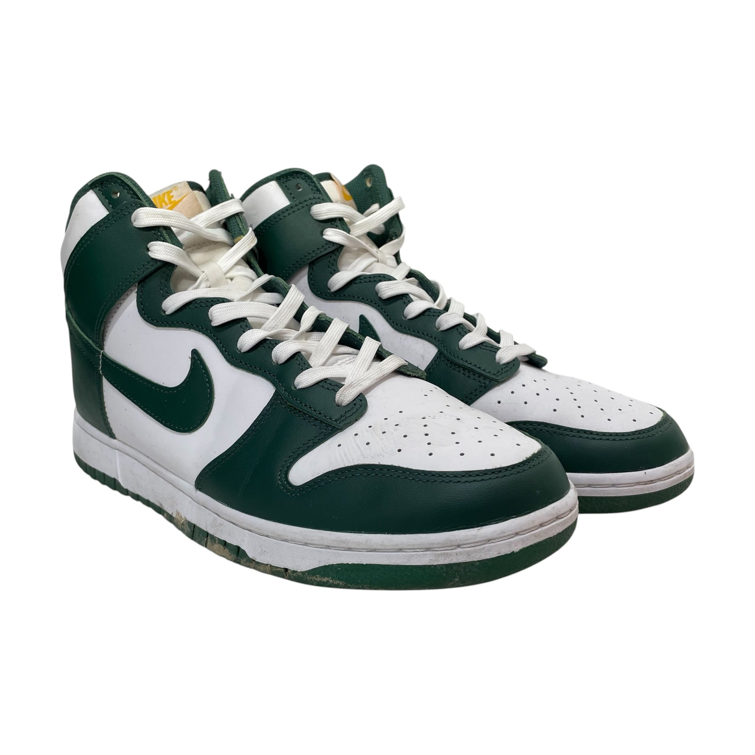 NIKE/Hi-Sneakers/US 12/Cotton/GRN/DUNK NOBLE GREEN view 1