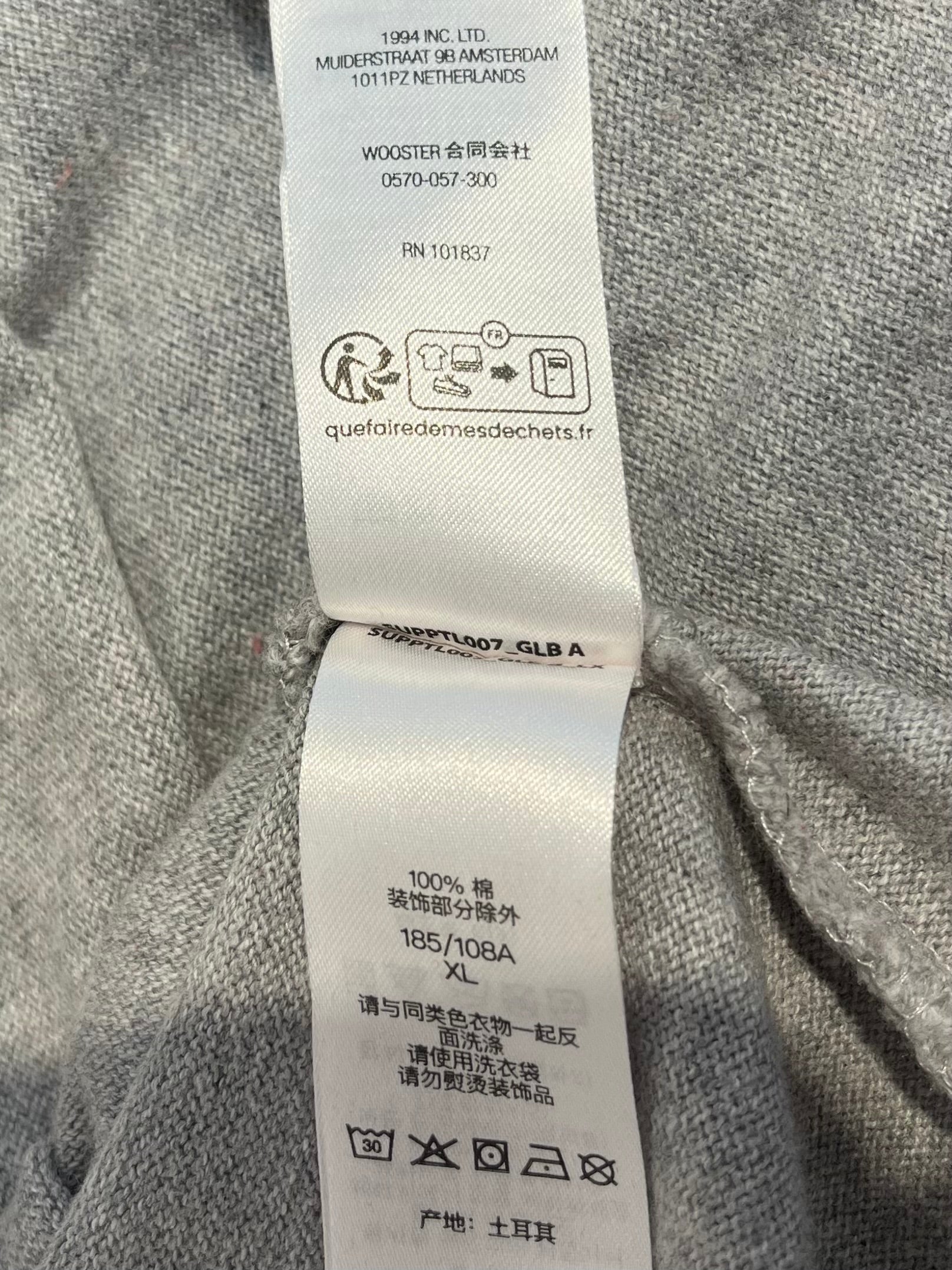 Supreme/LS T-Shirt/XL/Cotton/RED/Graphic/tiger sleeve raglan baseball94 view 6