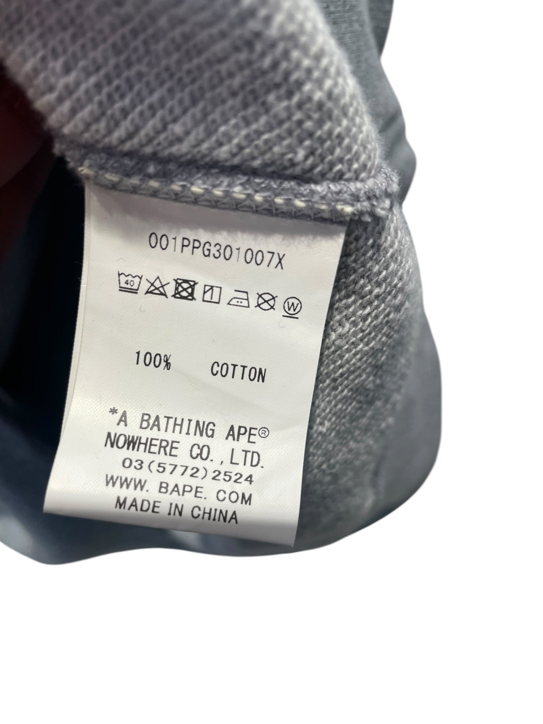 A BATHING APE/Hoodie/XXL/Cotton/GRY/Tie Die Hoodie view 4