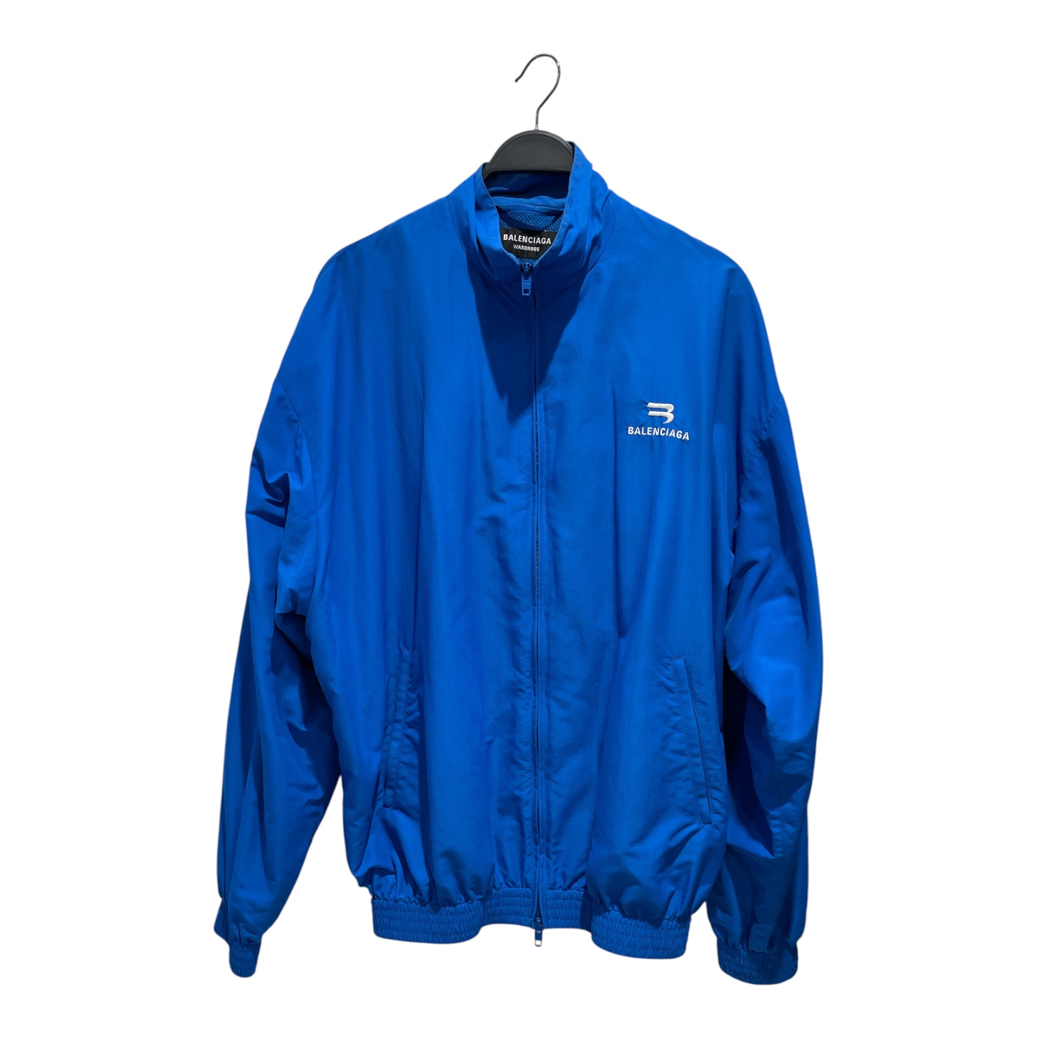 BALENCIAGA/Jacket/44/Nylon/BLU/Sporty B view 1