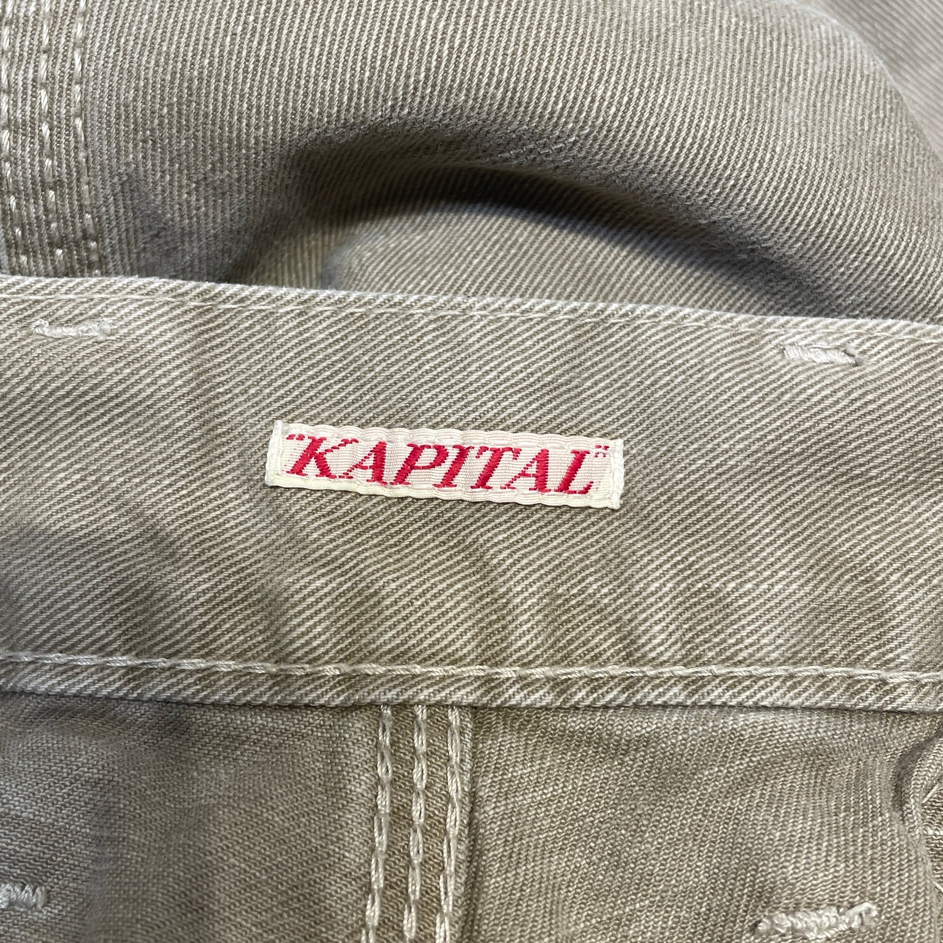 KAPITAL/Sarouel Pants/S/Cotton/KHK/ view 3