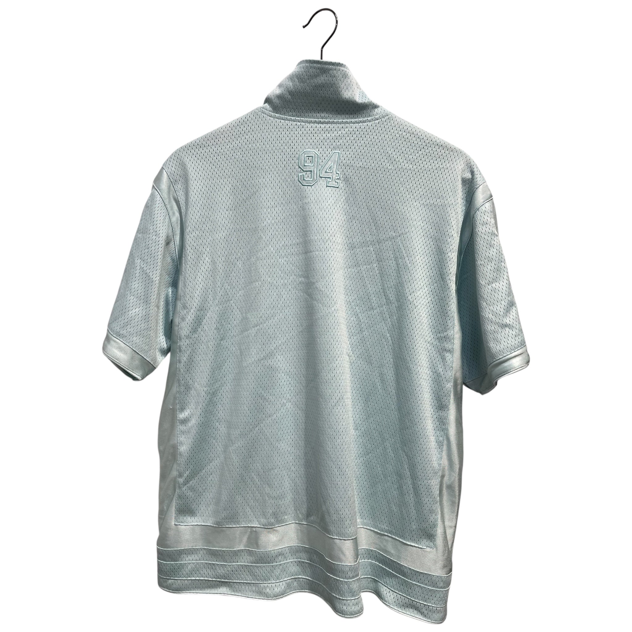 Supreme/SS Shirt/M/Polyester/BLU/ZIP-UP JERSEY view 2