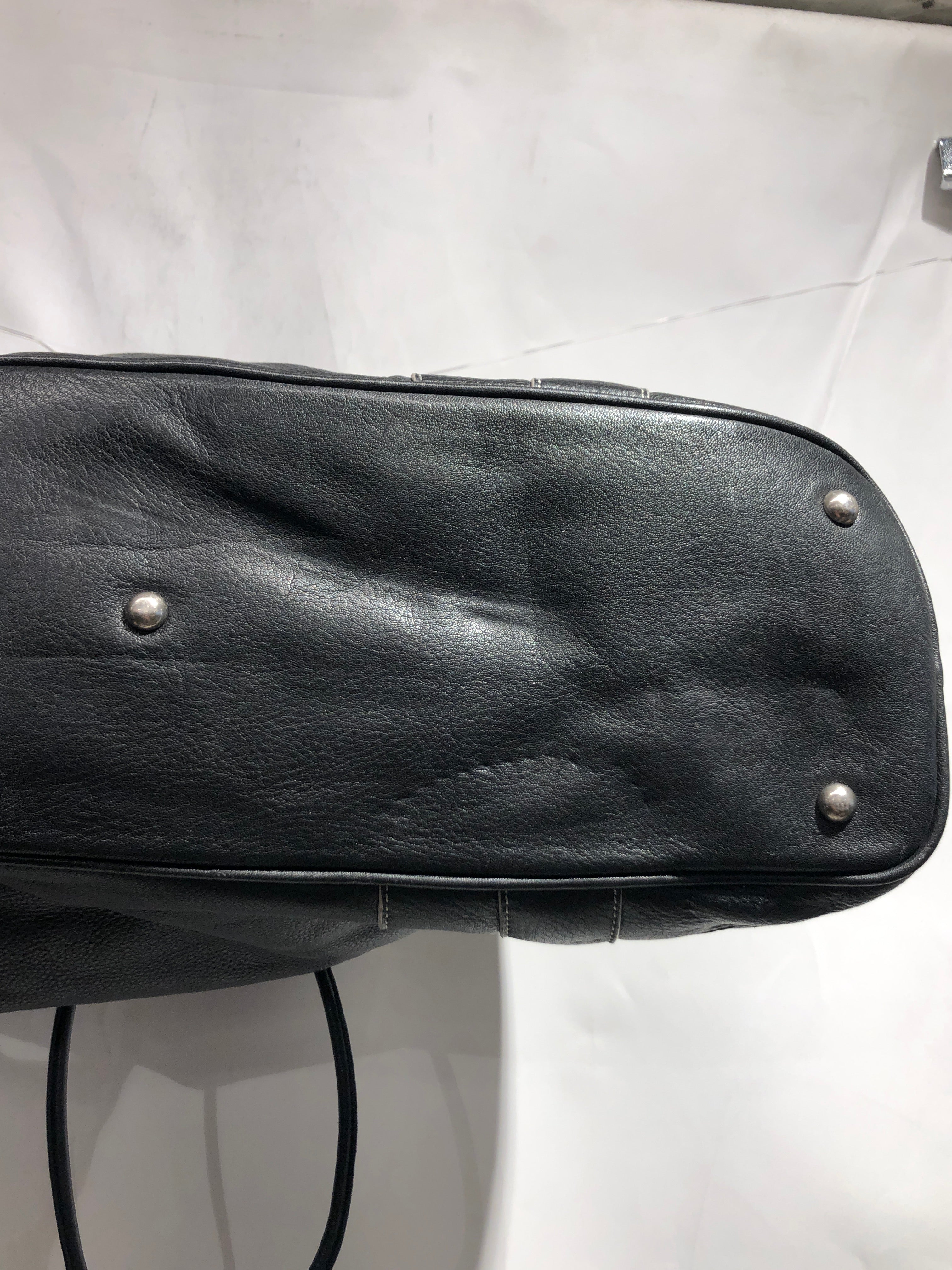 MCM/Tote Bag/Leather/BLK/ view 3