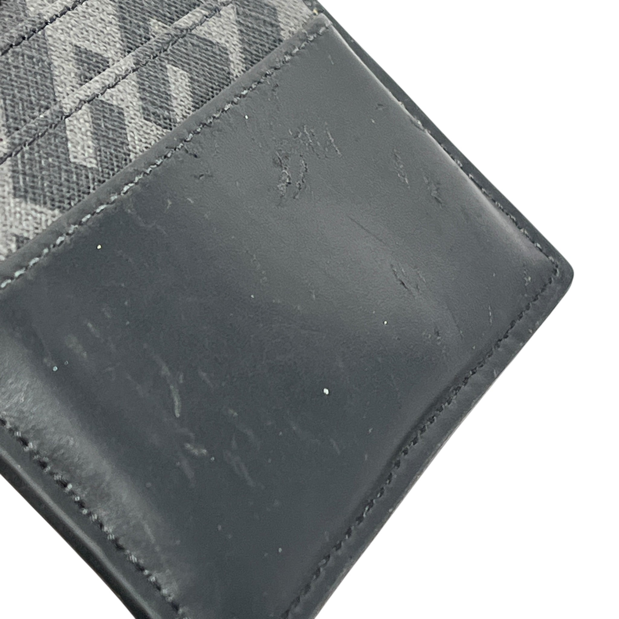 FENDI/Wallet/Monogram/Leather/BLK/Printed SLV/BLK Card Holder view 10