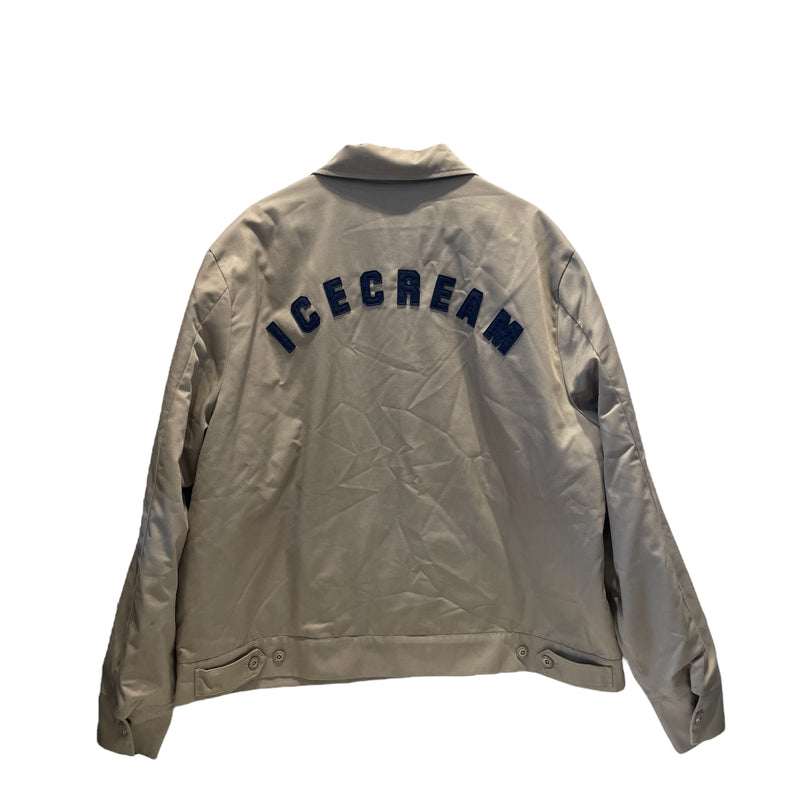ICE CREAM/Jacket/XXL/Cotton/BEG/Graphic/WORK JACKET