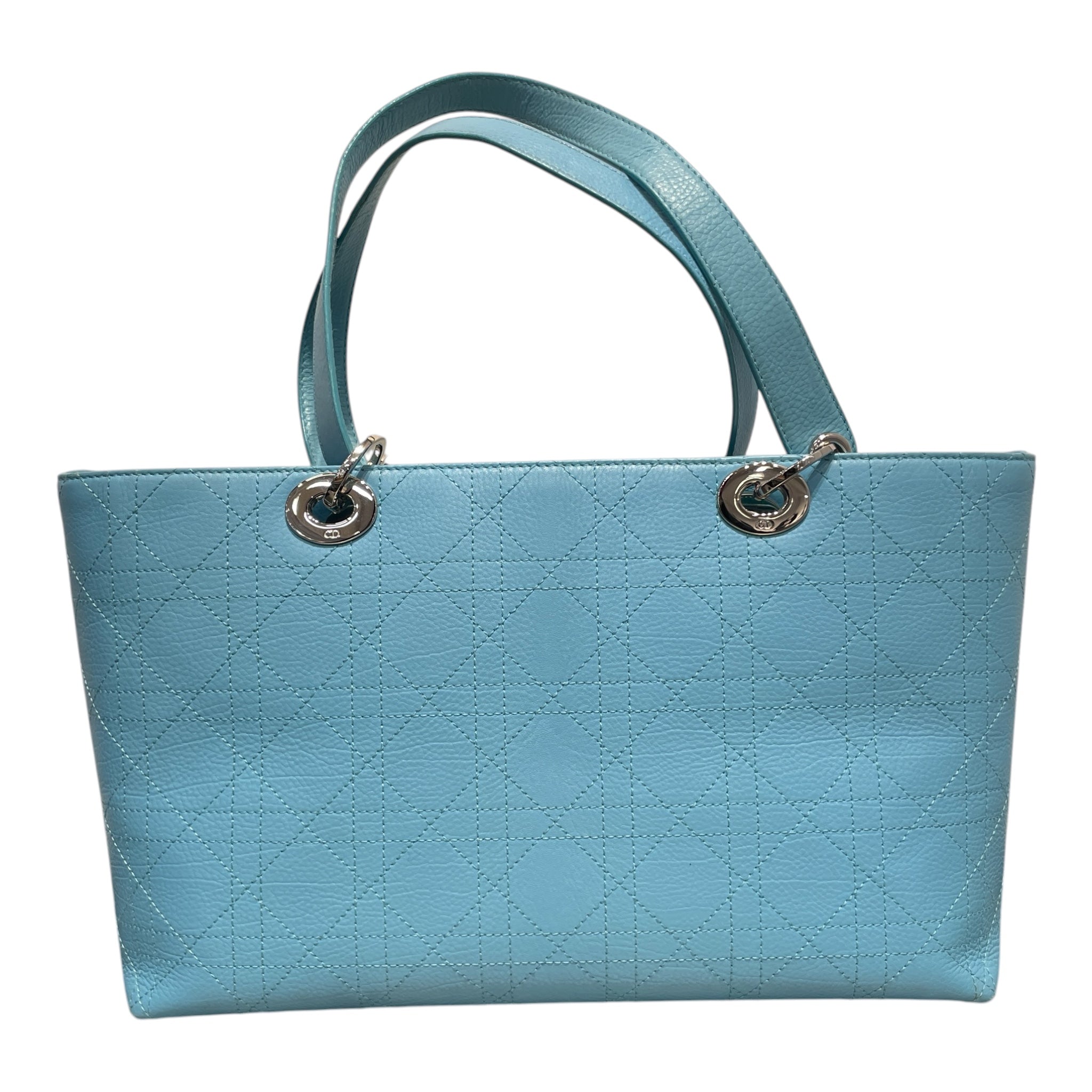Christian Dior/Hand Bag/Leather/BLU/CANAGE view 2