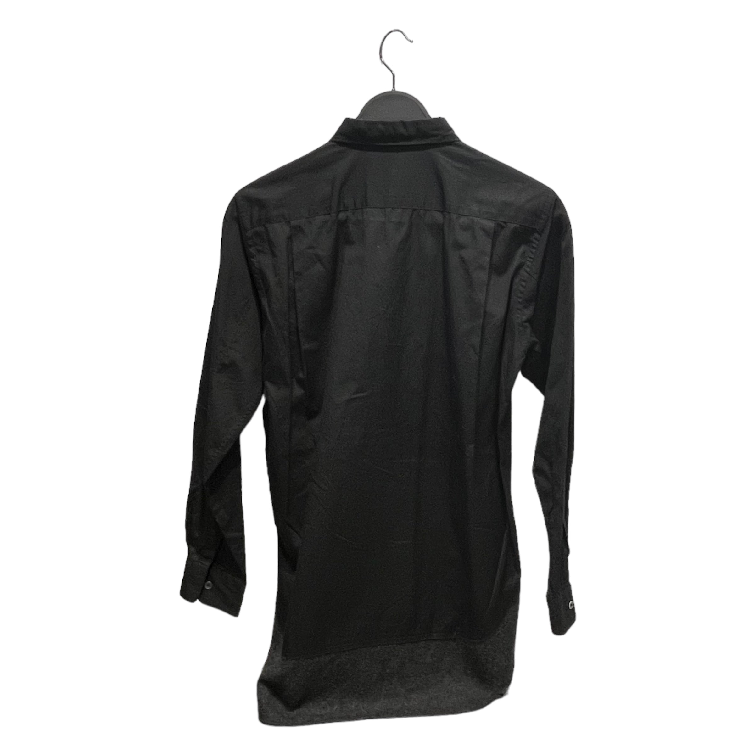 COMME des GARCONS HOMME PLUS/LS Shirt/XS/Black/Cotton/PO-B038 AD2014/PO-B038 AD2014 view 2