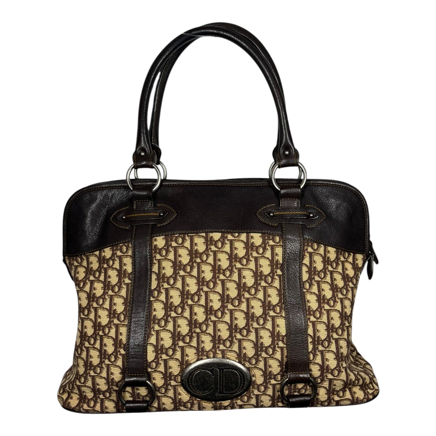Christian Dior/Bag/Monogram/BRW/Diorissimo Trotter XL Shoulder view 1