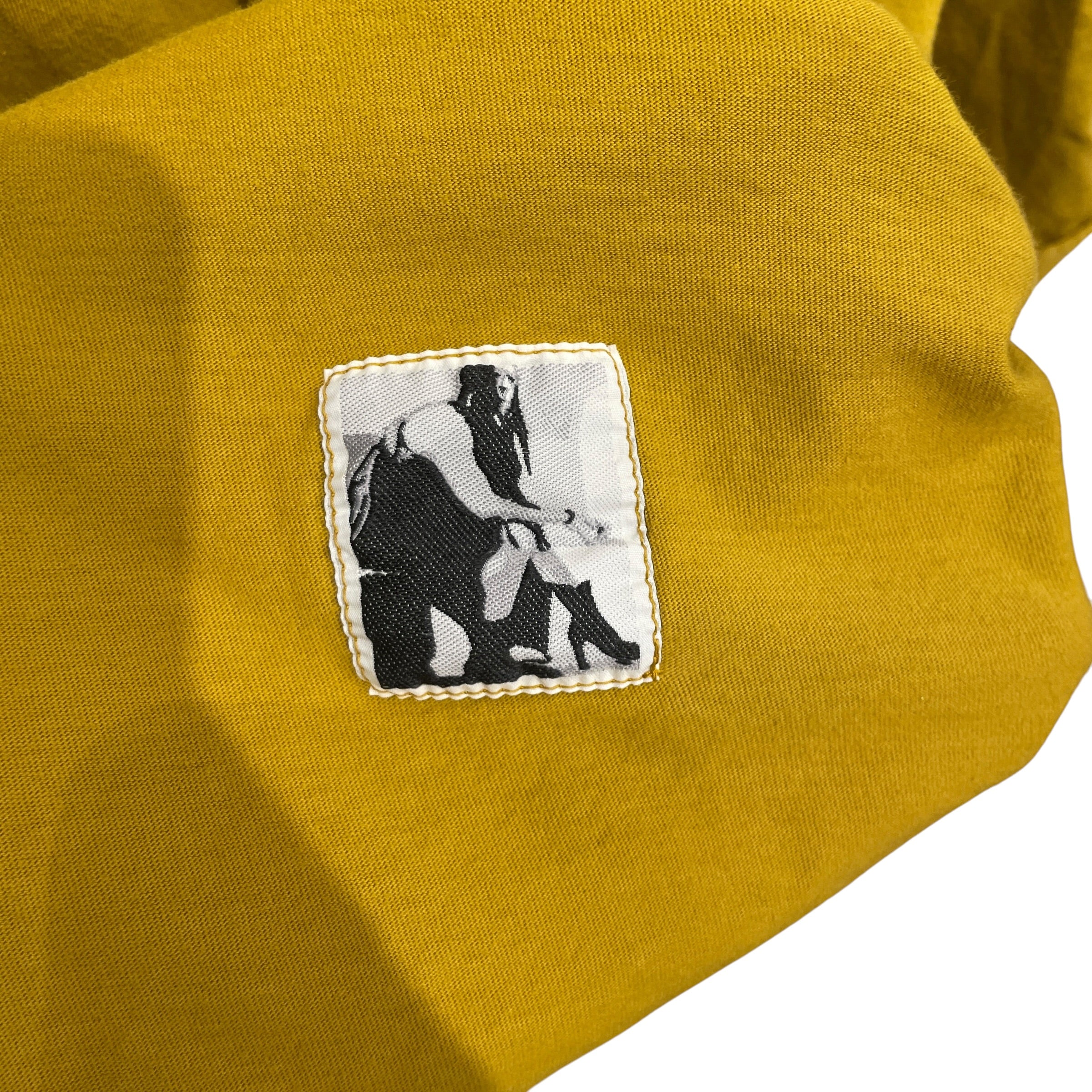 RICK OWENS DRKSHDW/T-Shirt/OS/Cotton/YEL/RO DRK SHDW YLLW TEE view 3