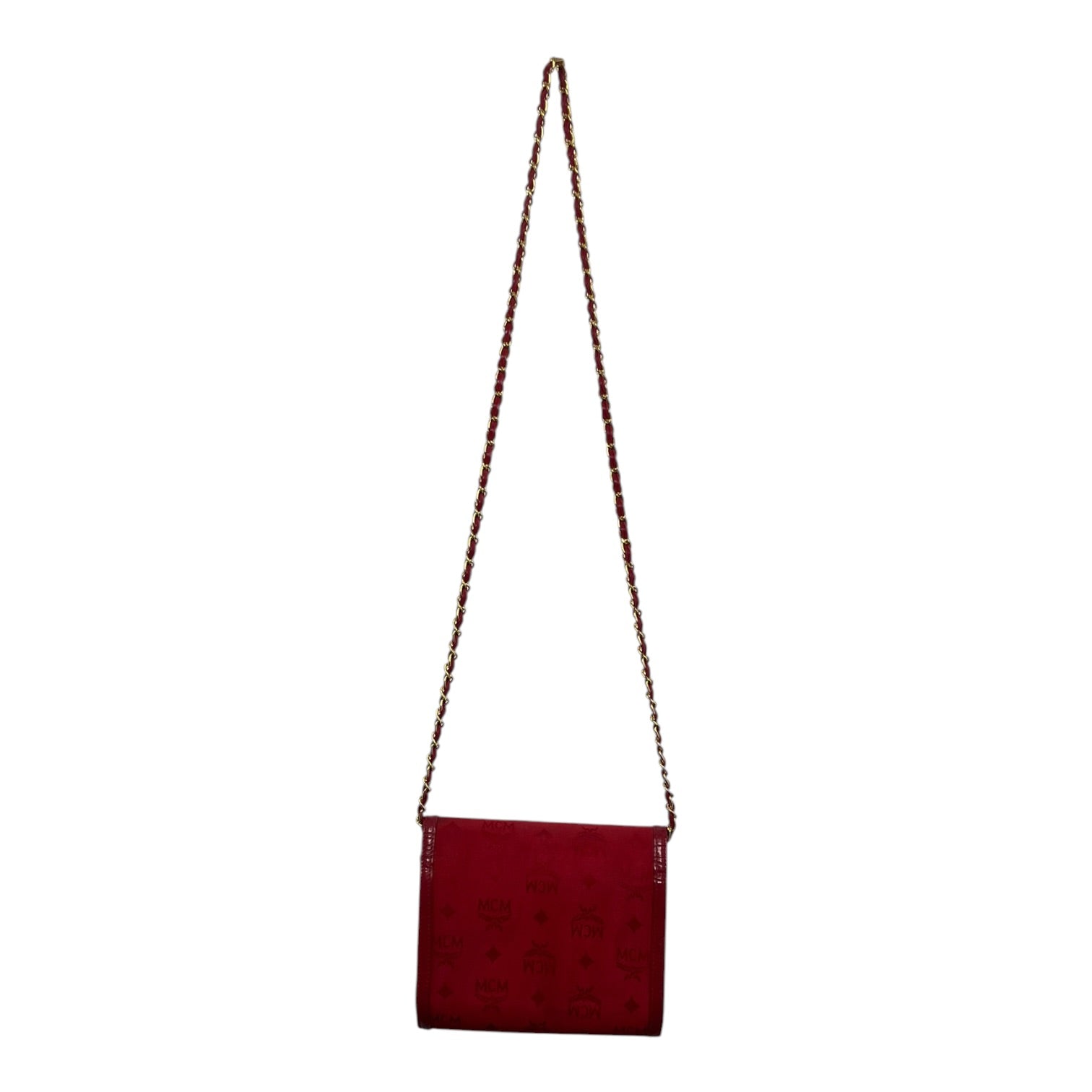 MCM/Cross Body Bag/Monogram/RED/Canvas view 2