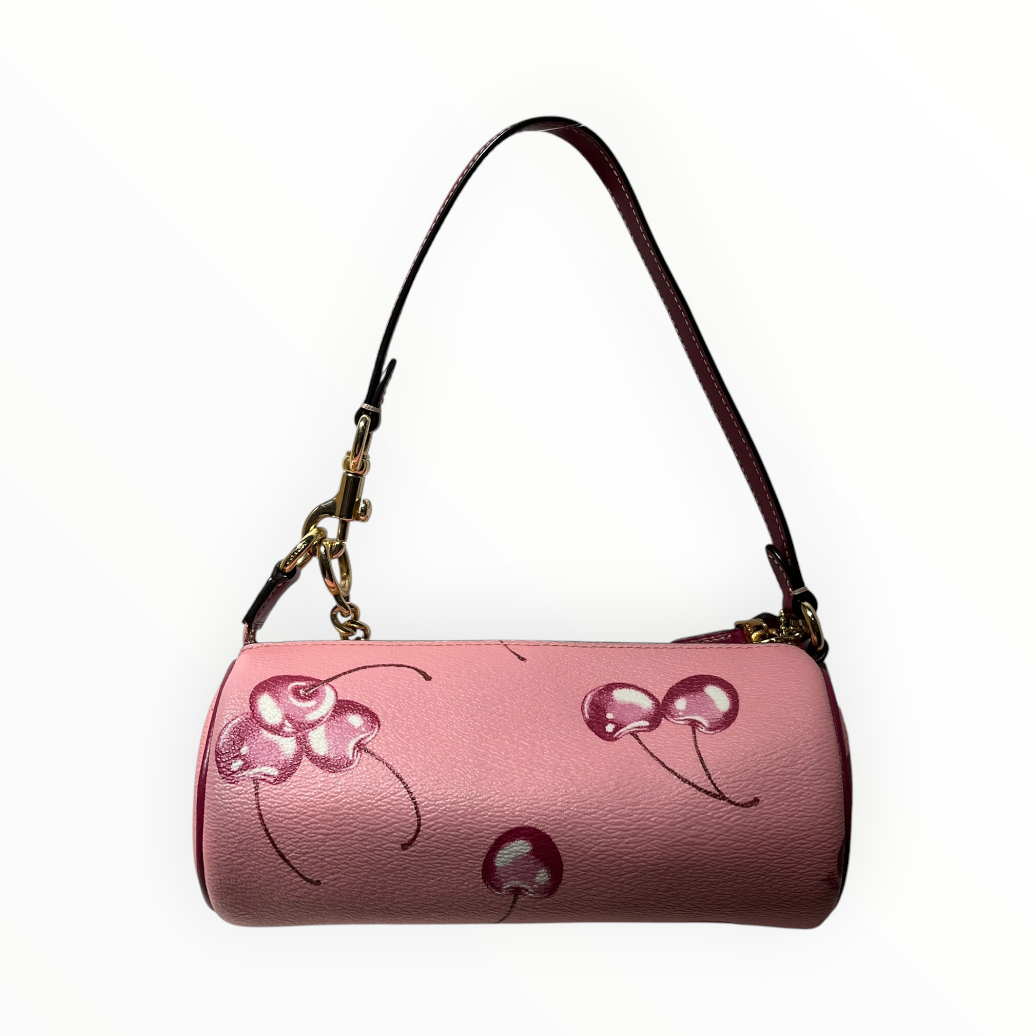COACH/Hand Bag/Leather/PNK/CHERRY MINI view 2