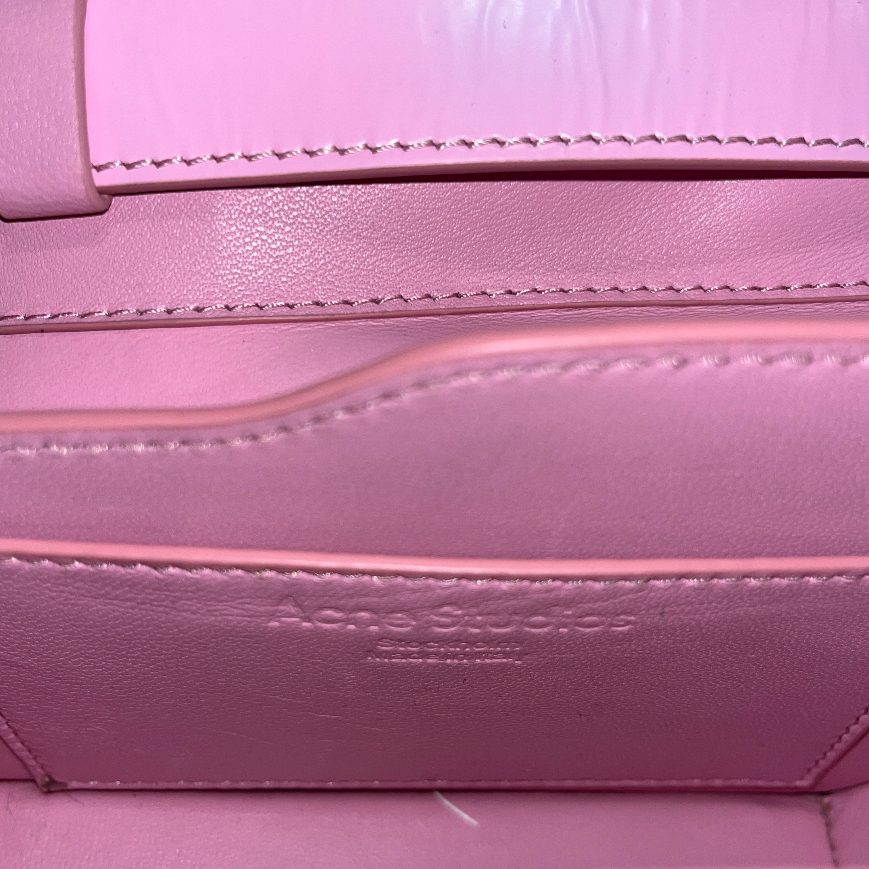 Acne Studios/Cross Body Bag/Leather/PNK/DISTORTION MINI view 5